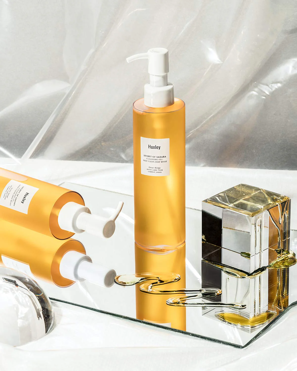 [HUXLEY] Cleansing Oil Deep Clean, Deep Moist 200ml - Image 6