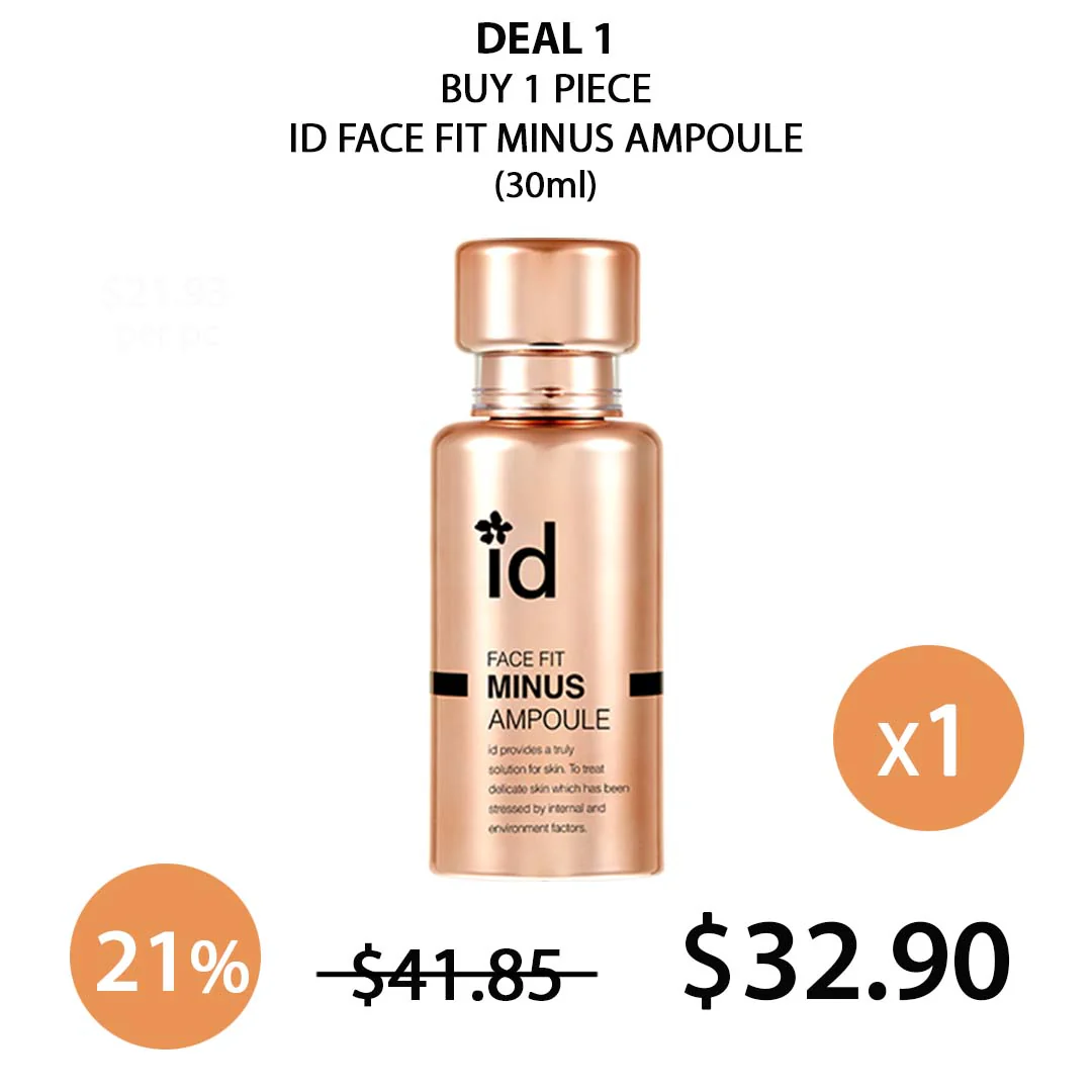 [ID.AZ] Face Fit Minus Ampoule 30ml - Image 4