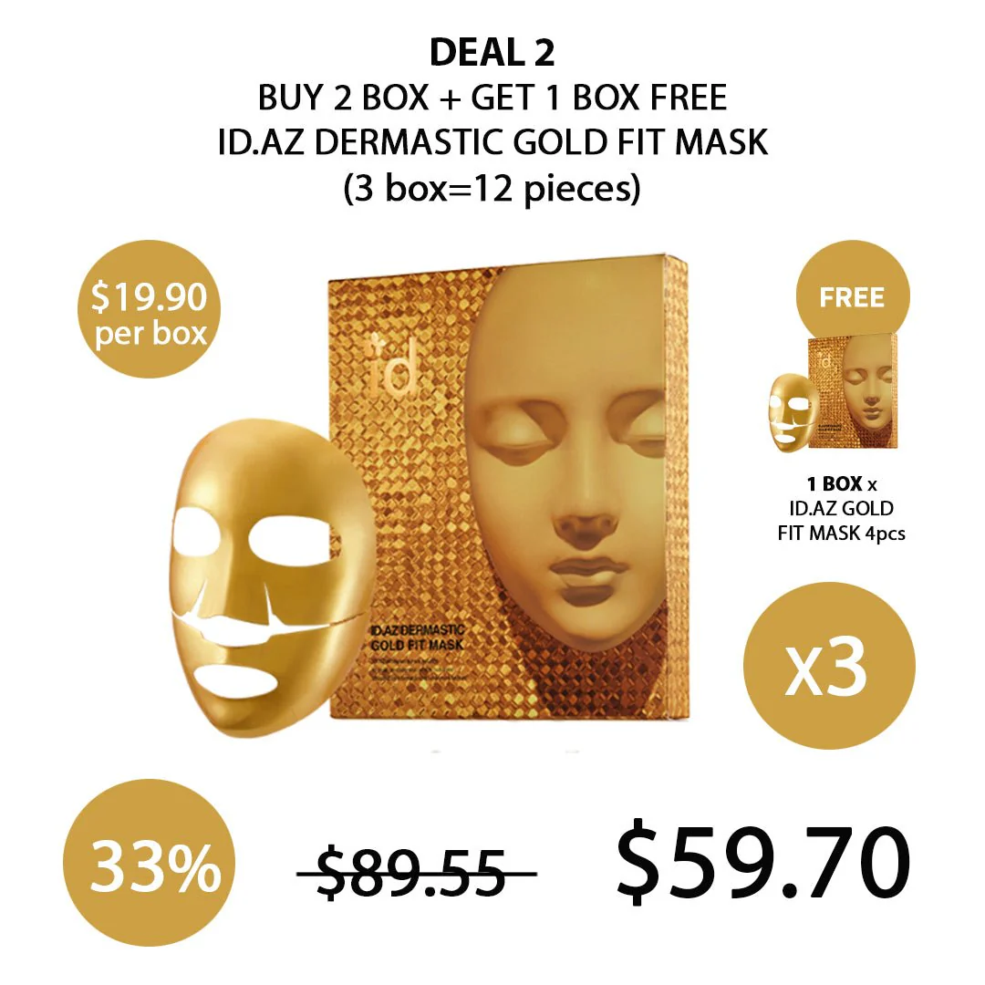 [ID.AZ] Plaster Mask, Gold fit Mask, Bright fit Mask, Water Fit mask - Image 10