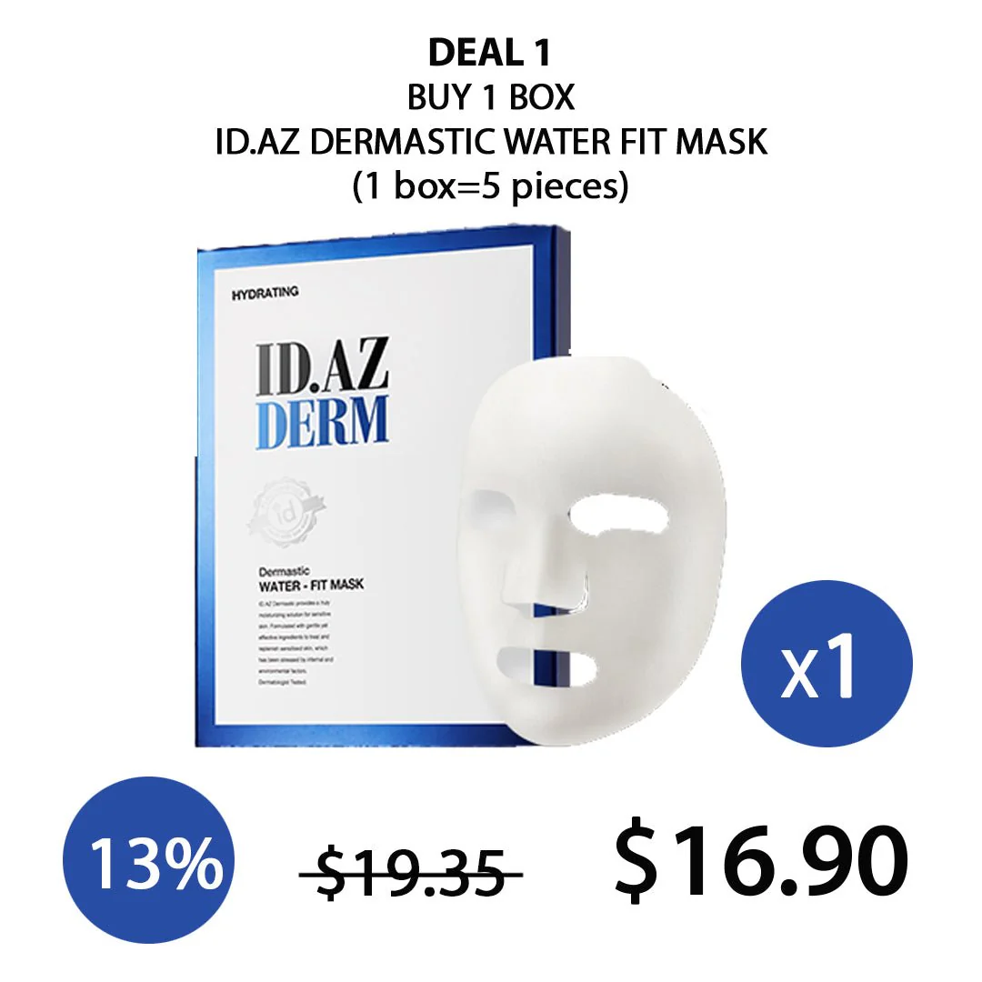 [ID.AZ] Plaster Mask, Gold fit Mask, Bright fit Mask, Water Fit mask - Image 12