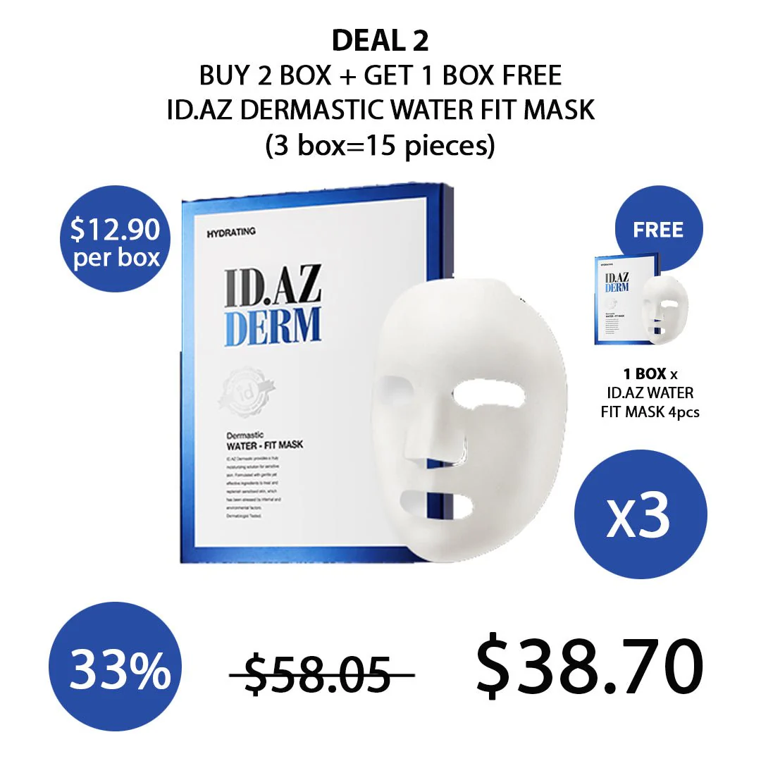 [ID.AZ] Plaster Mask, Gold fit Mask, Bright fit Mask, Water Fit mask - Image 13