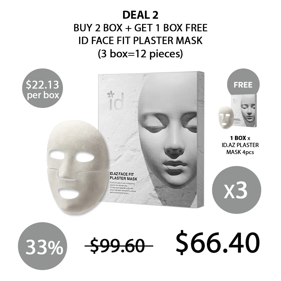 [ID.AZ] Plaster Mask, Gold fit Mask, Bright fit Mask, Water Fit mask - Image 6