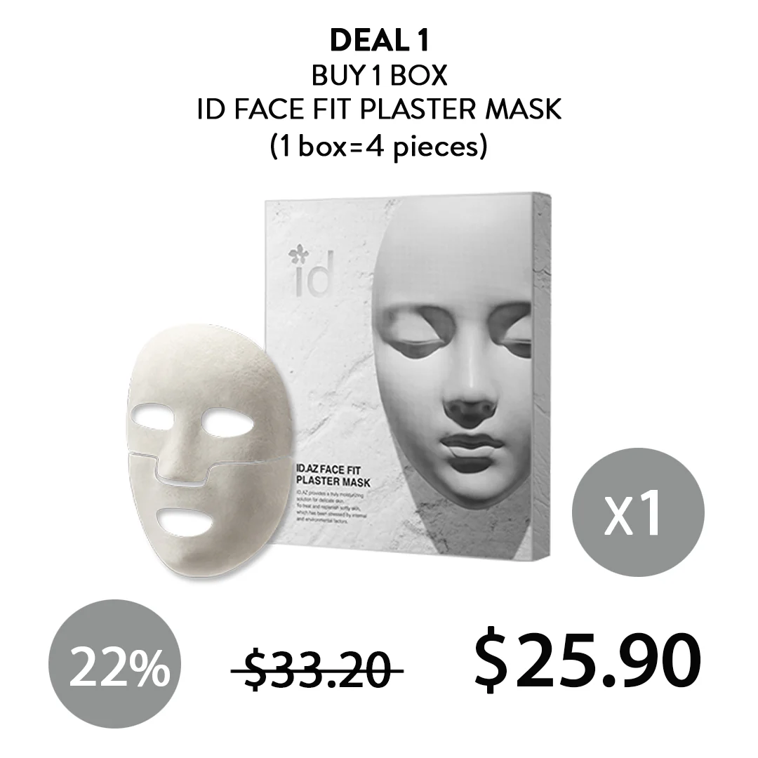 [ID.AZ] Plaster Mask, Gold fit Mask, Bright fit Mask, Water Fit mask - Image 7