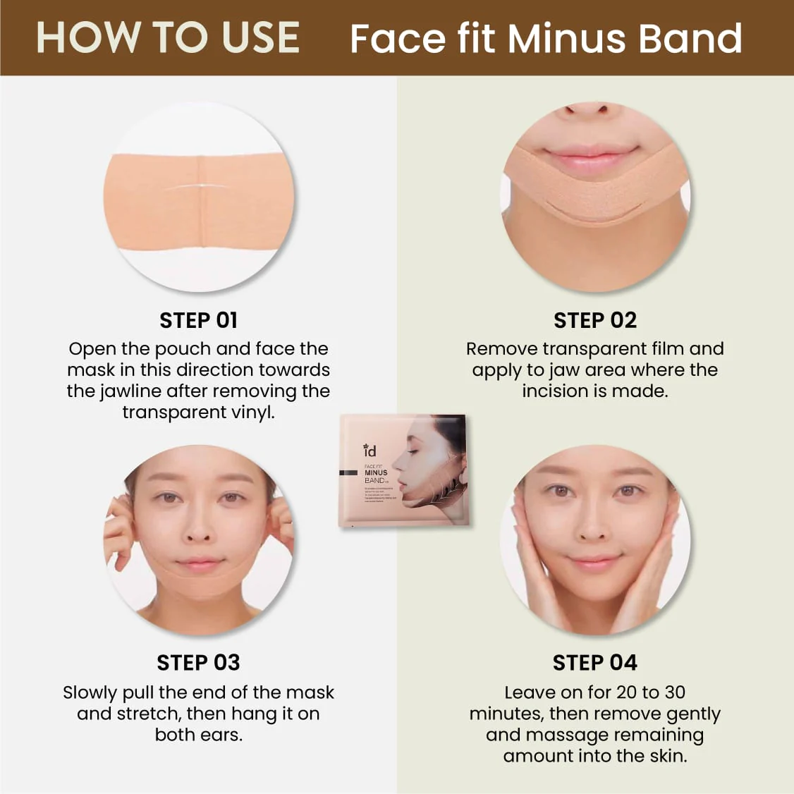 [ID.AZ] Minus Band (1 Box = 11g X 4 Bands) - Image 5
