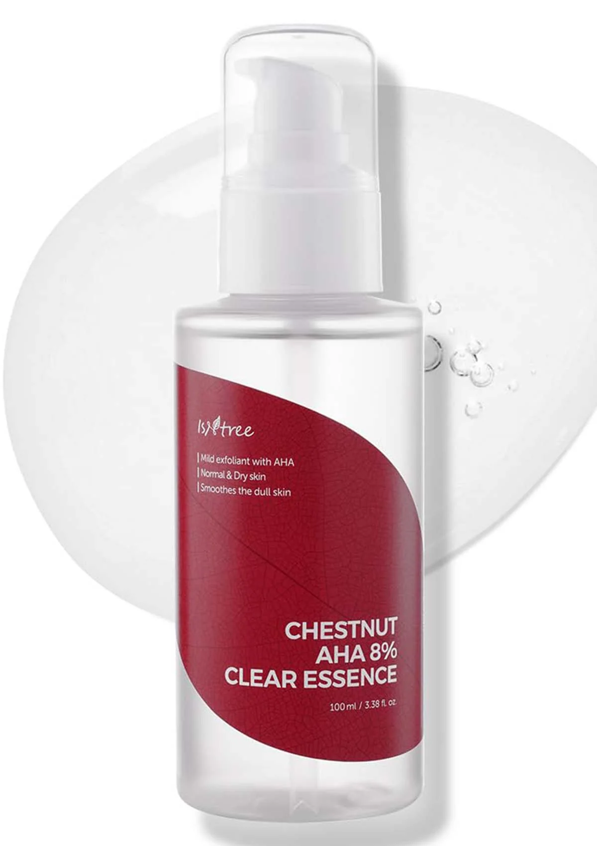 [ISNTREE] Chestnut AHA 8% Clear Essence 100ml - Image 3
