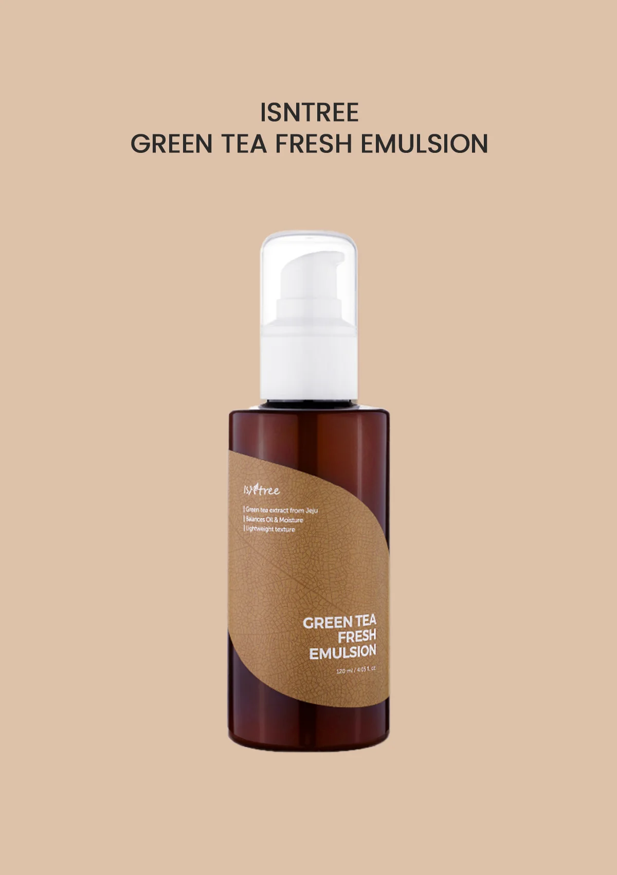 CLEARANCE SALE - [ISNTREE] Green Tea Fresh Emulsion 120ml