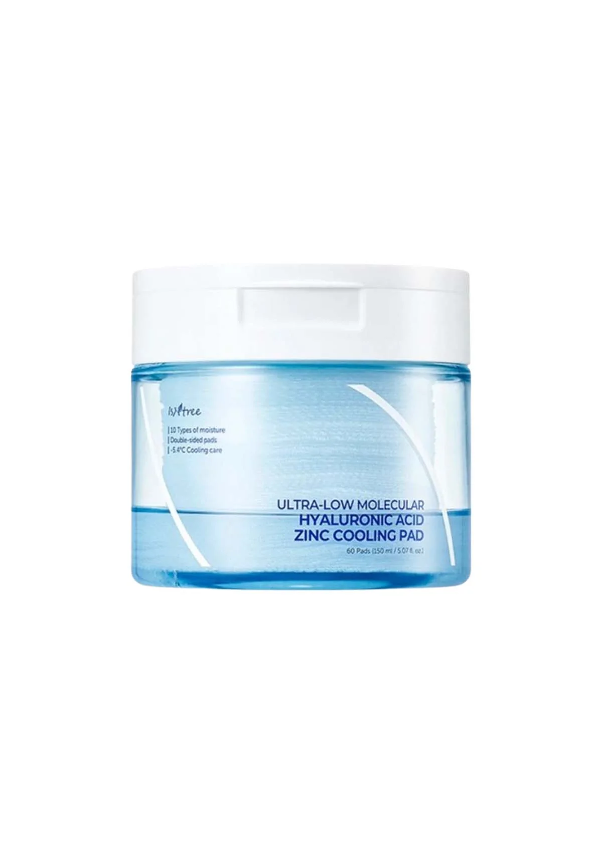 [ISNTREE] Ultra Low Molecular Hyaluronic Acid Zinc Cooling Pad 50ml - Image 5