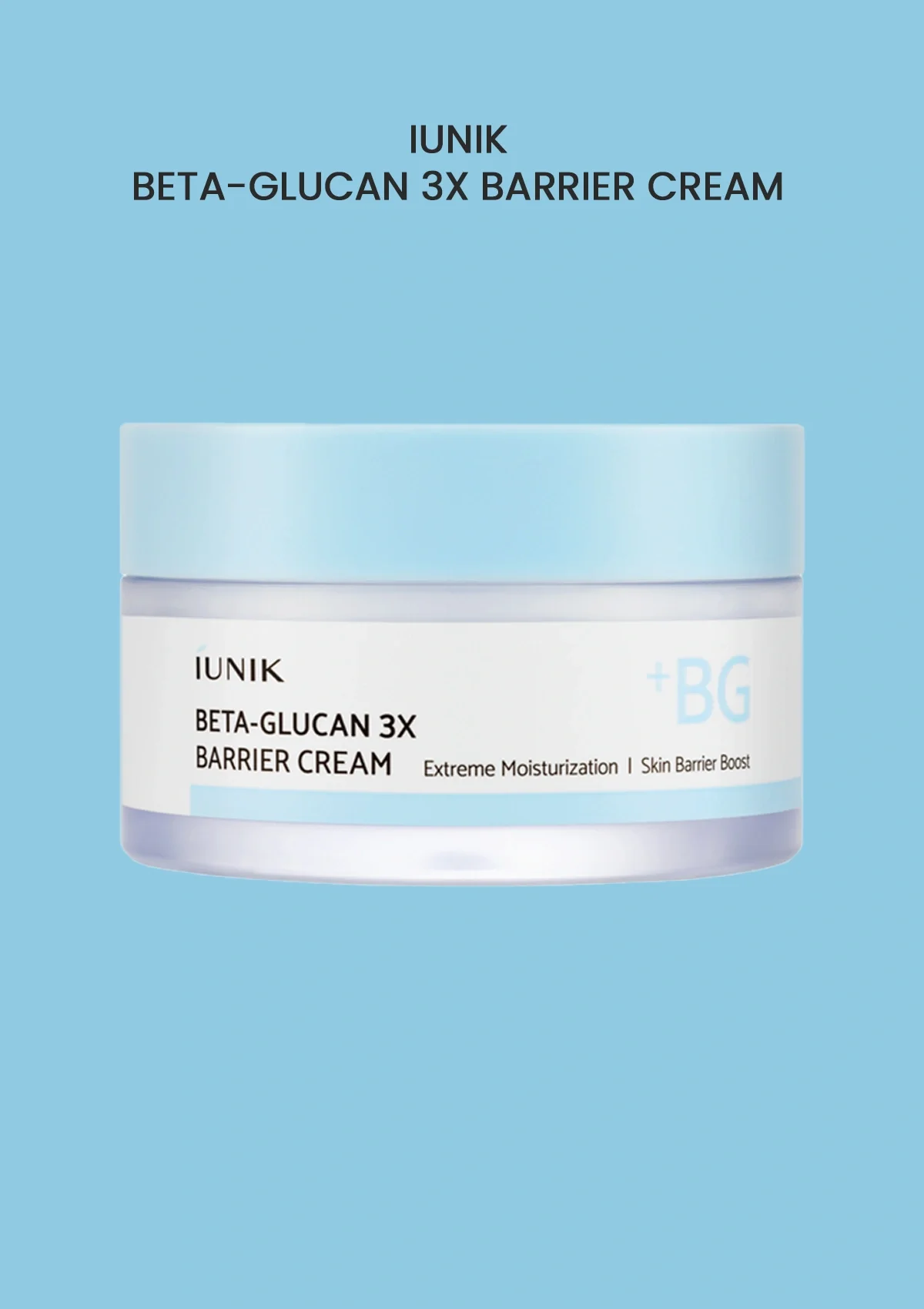 [iUNIK] Beta-Glucan 3X Barrier Cream 50ml