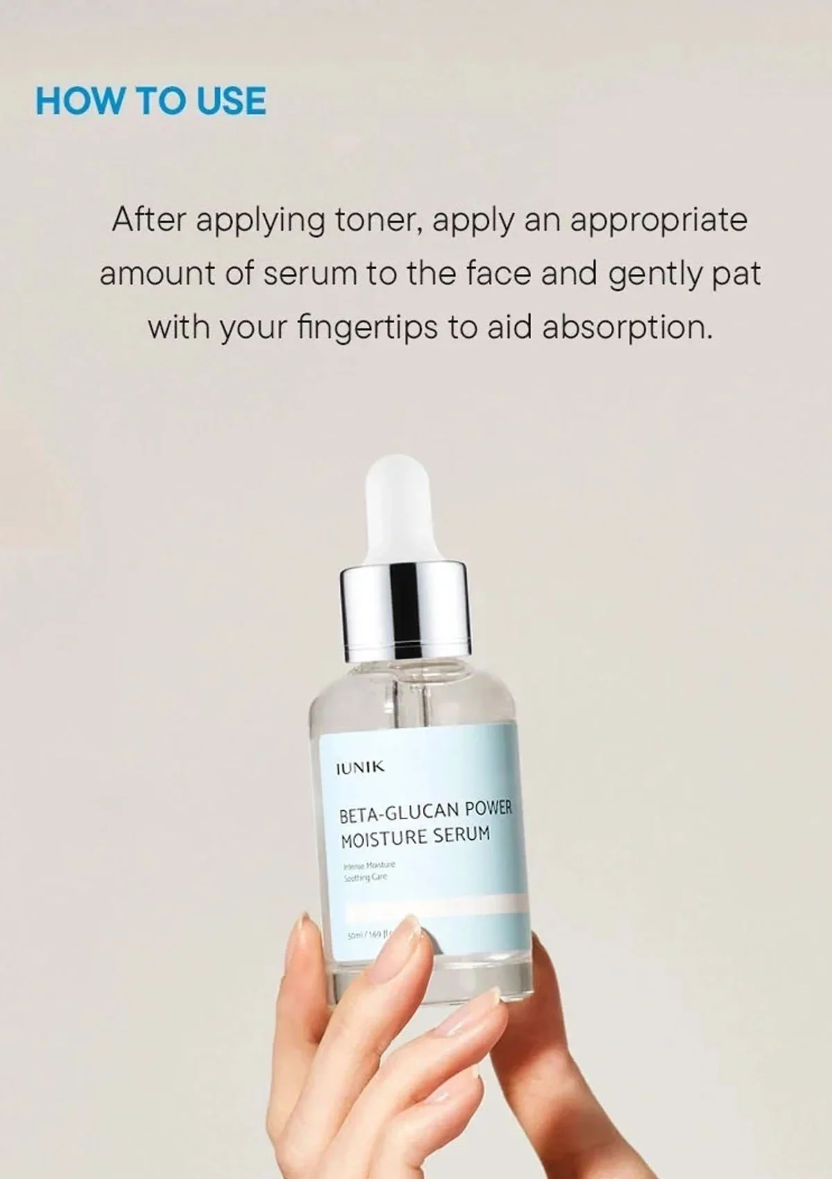 [iUNIK] Beta-Glucan Power Moisture Serum 50ml - Image 15