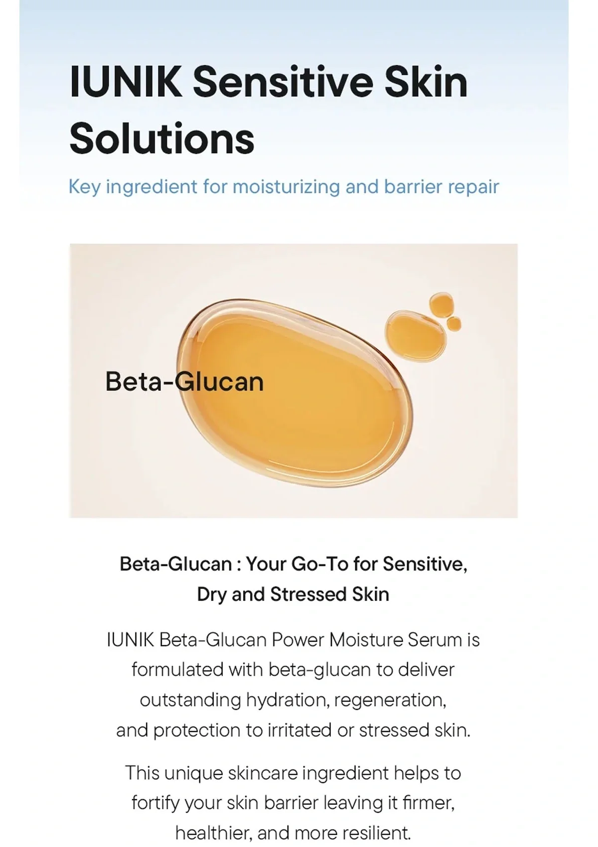 [iUNIK] Beta-Glucan Power Moisture Serum 50ml - Image 6