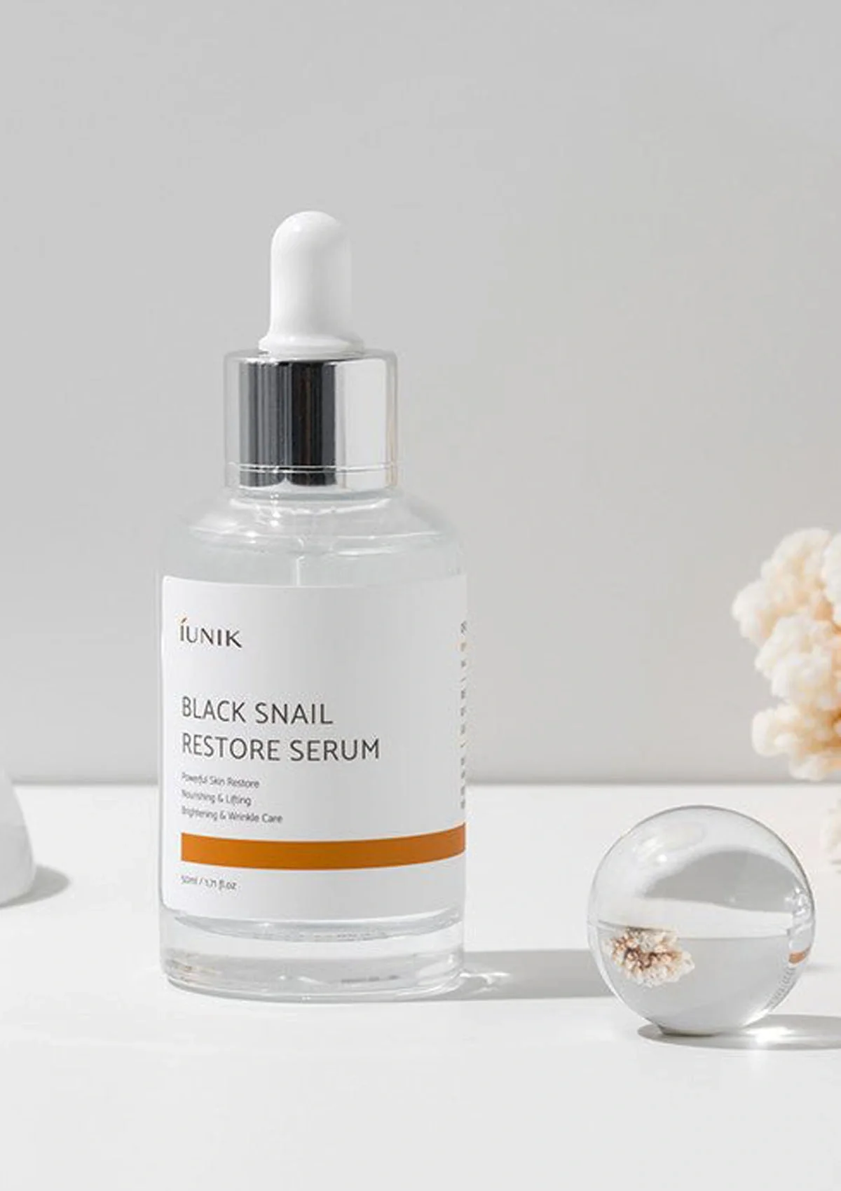 [iUNIK] Black Snail Restore Serum 50ml - Image 2