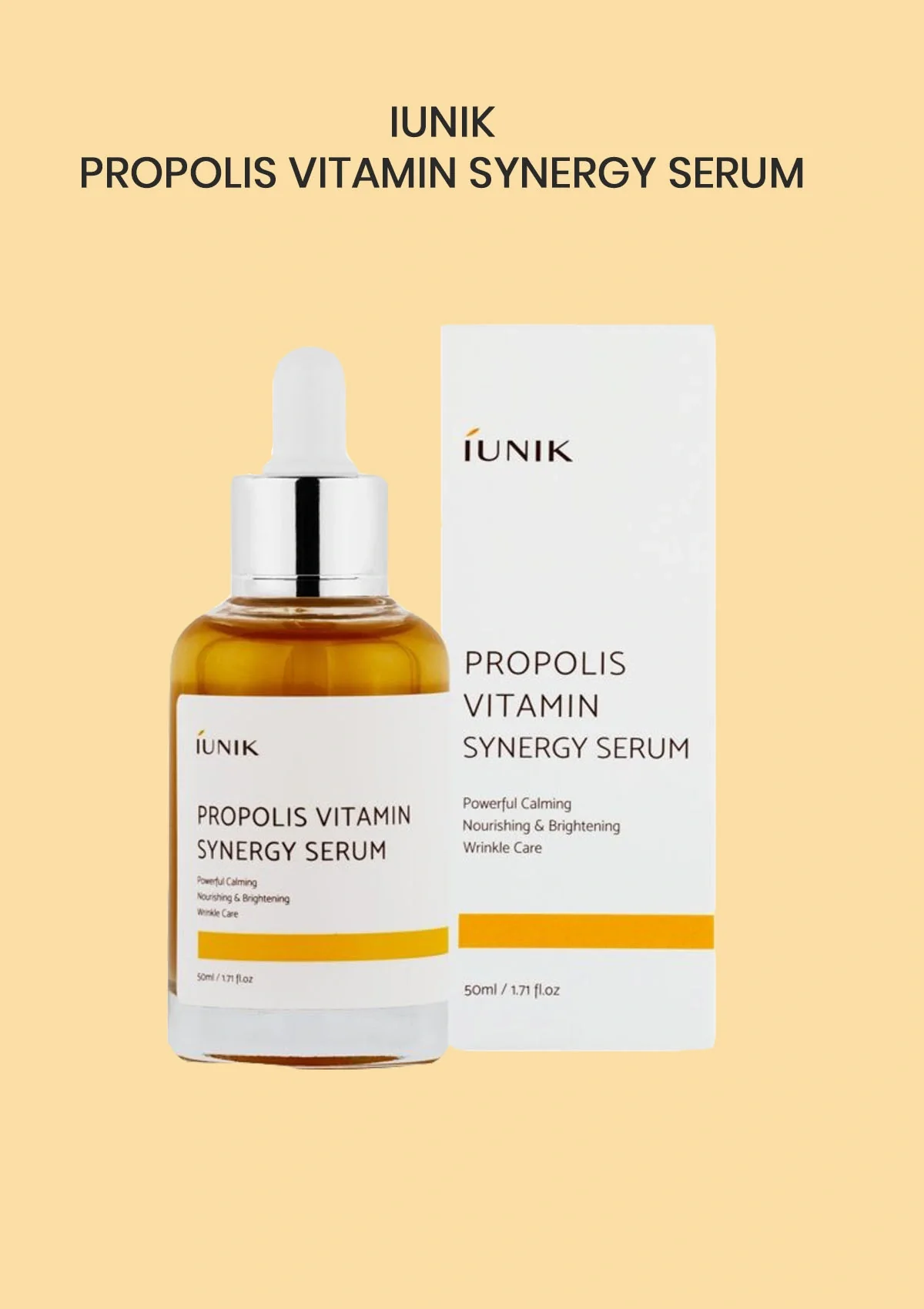 [iUNIK] Propolis Vitamin Synergy Serum 50ml