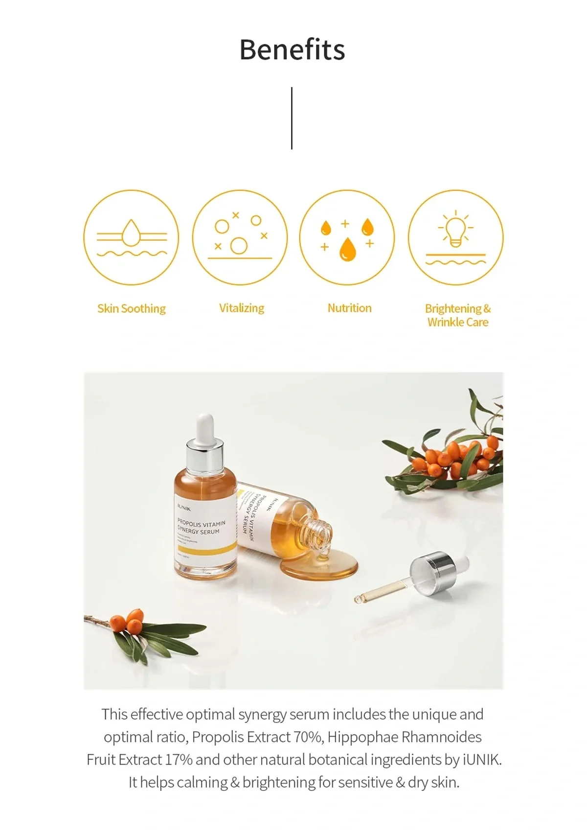 [iUNIK] Propolis Vitamin Synergy Serum 50ml - Image 5
