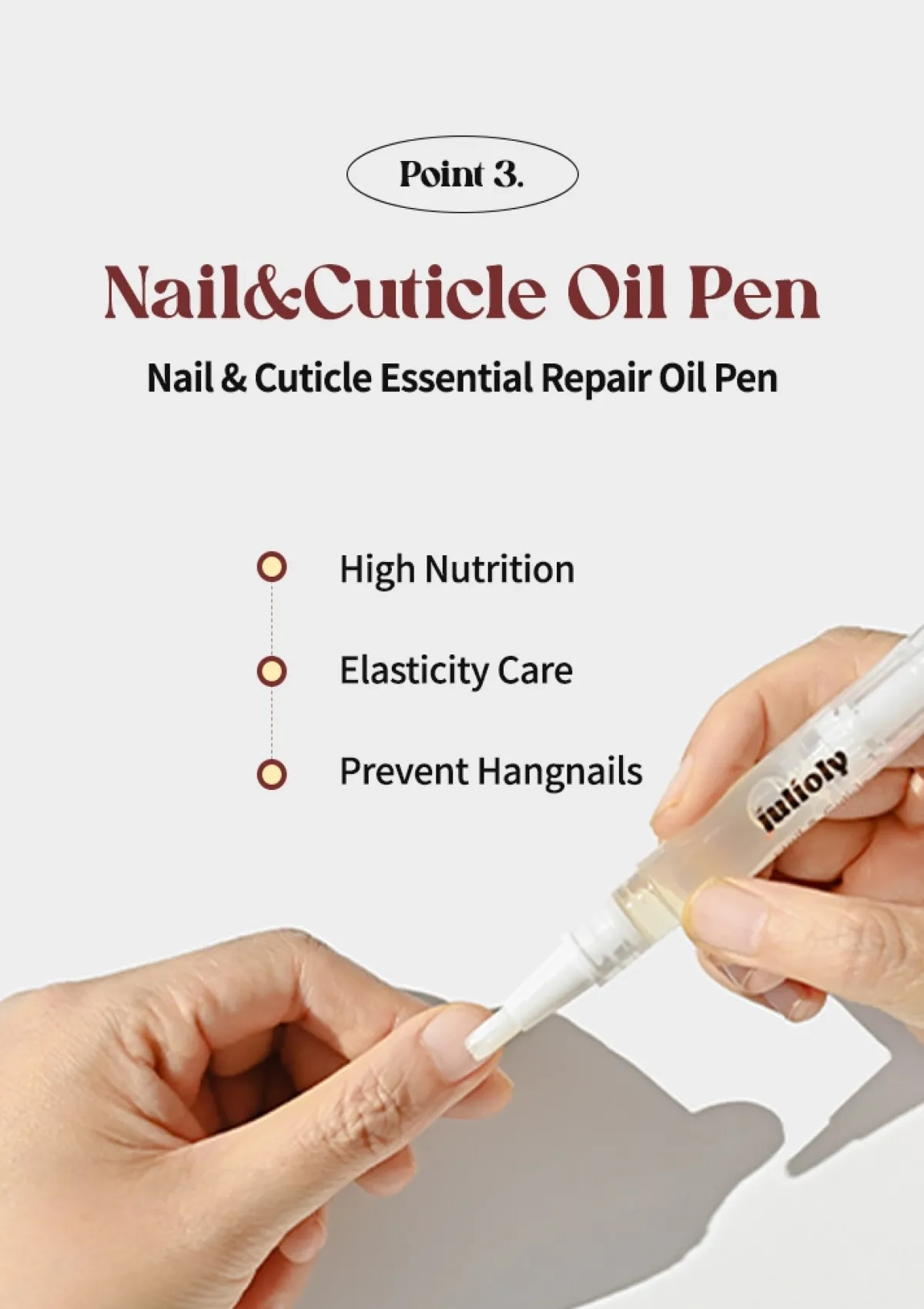 [JULIOLY] CutiCare Revitalizing Nail Oil Pen 2ml - Image 7