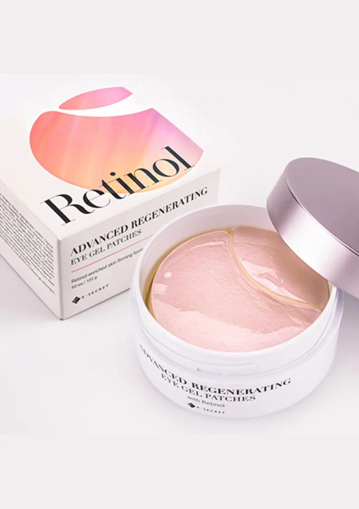 [K-SECRET] Advanced Regenerating Eye Gel Patches with Retinol (1 Box = 60 Patches x 102g) - Image 3