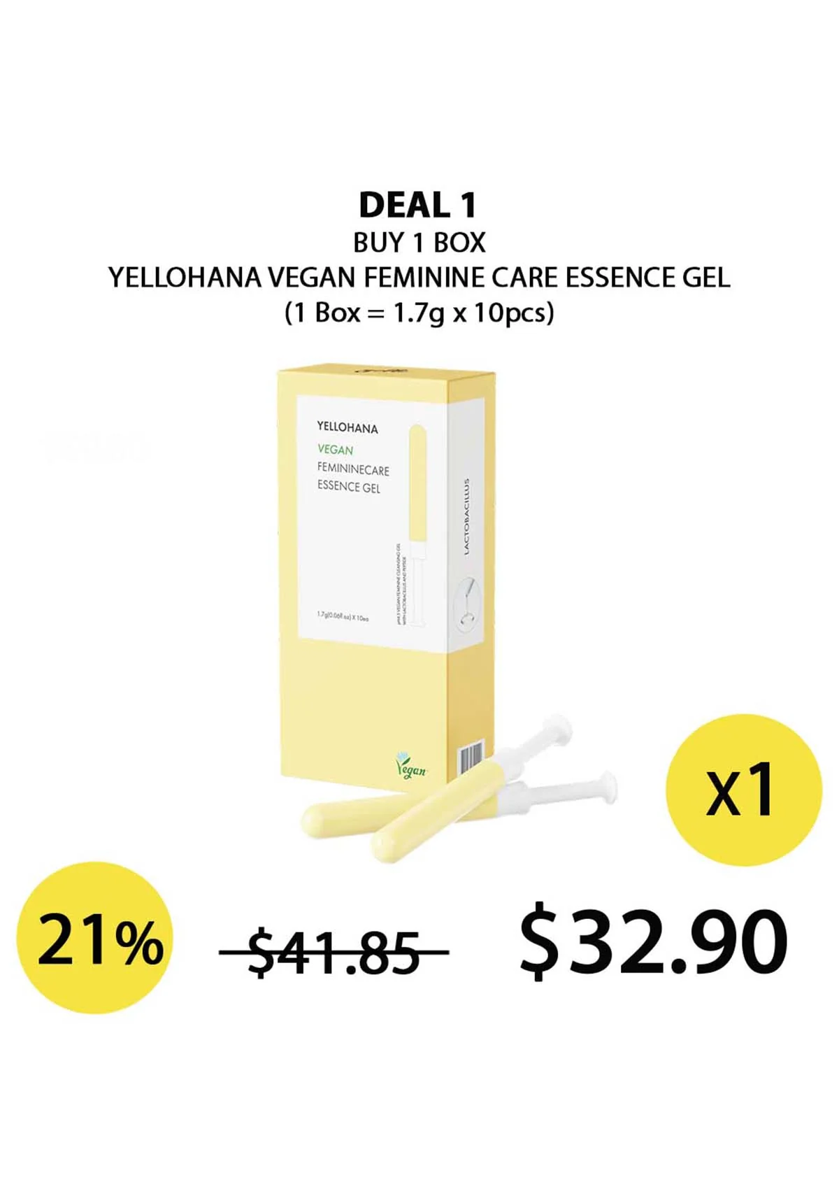 [LACTOMORE&YELLOHANA] Vegan Feminine Care Essence Gel l Multicare Gel l Vegan Peptide Gel - Image 6