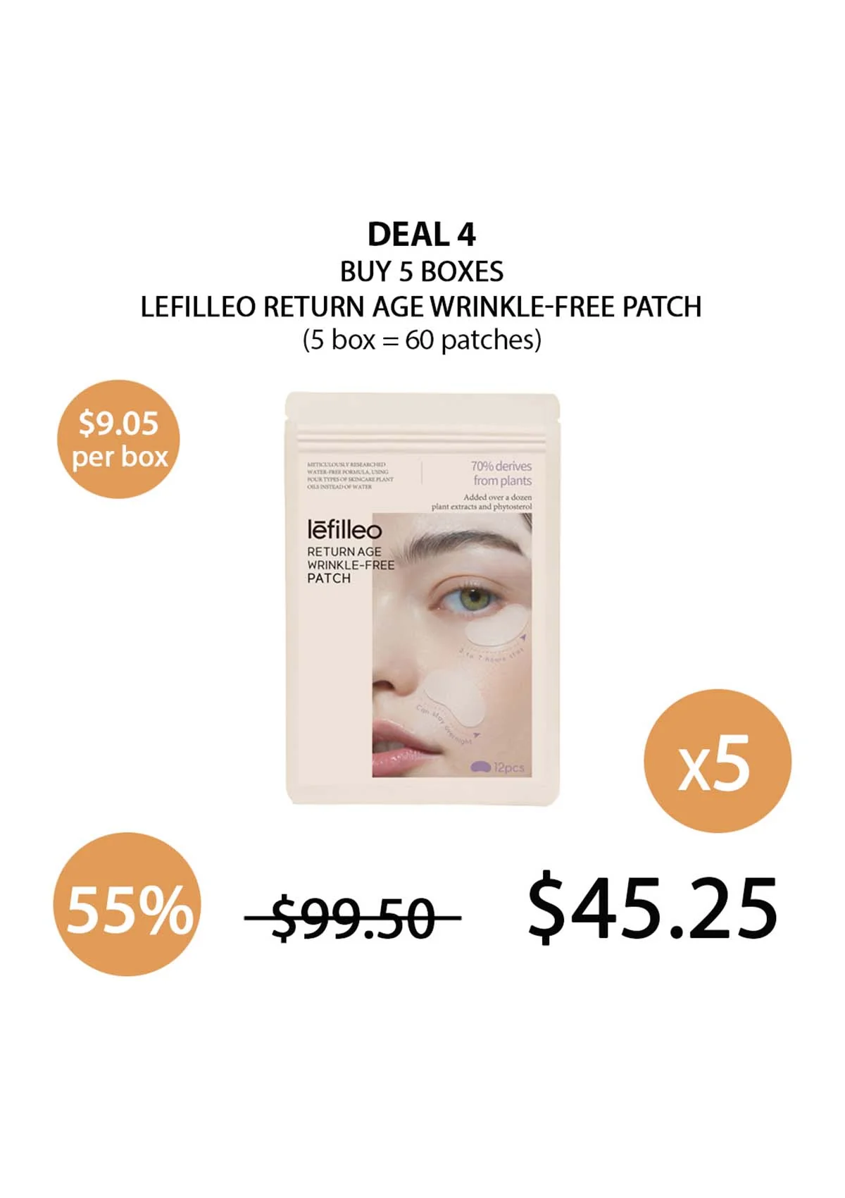 [LEFILLEO] Return Age Wrinkle-Free Patch (1 Box = 12 Patches) - Image 10