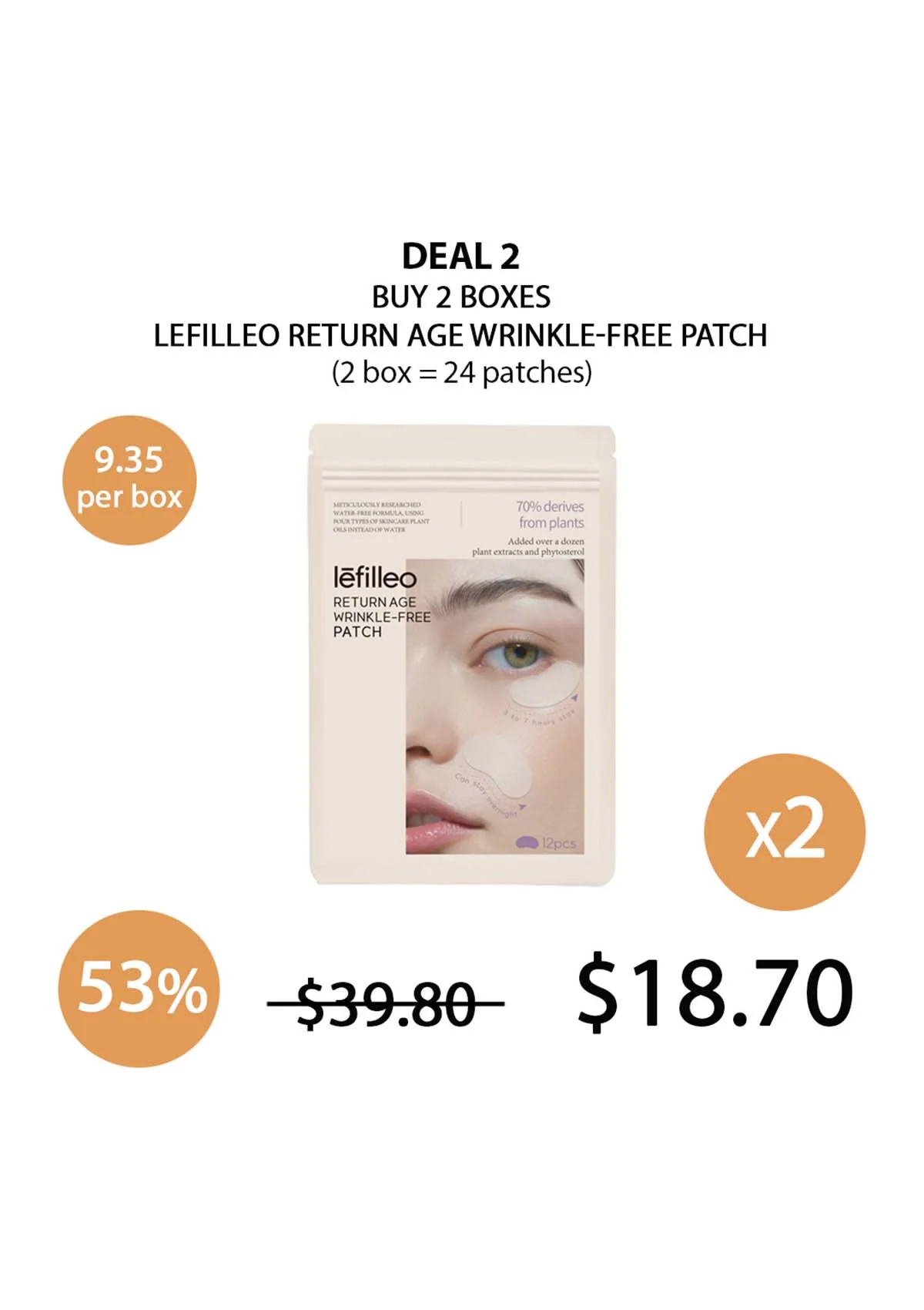 [LEFILLEO] Return Age Wrinkle-Free Patch (1 Box = 12 Patches) - Image 8