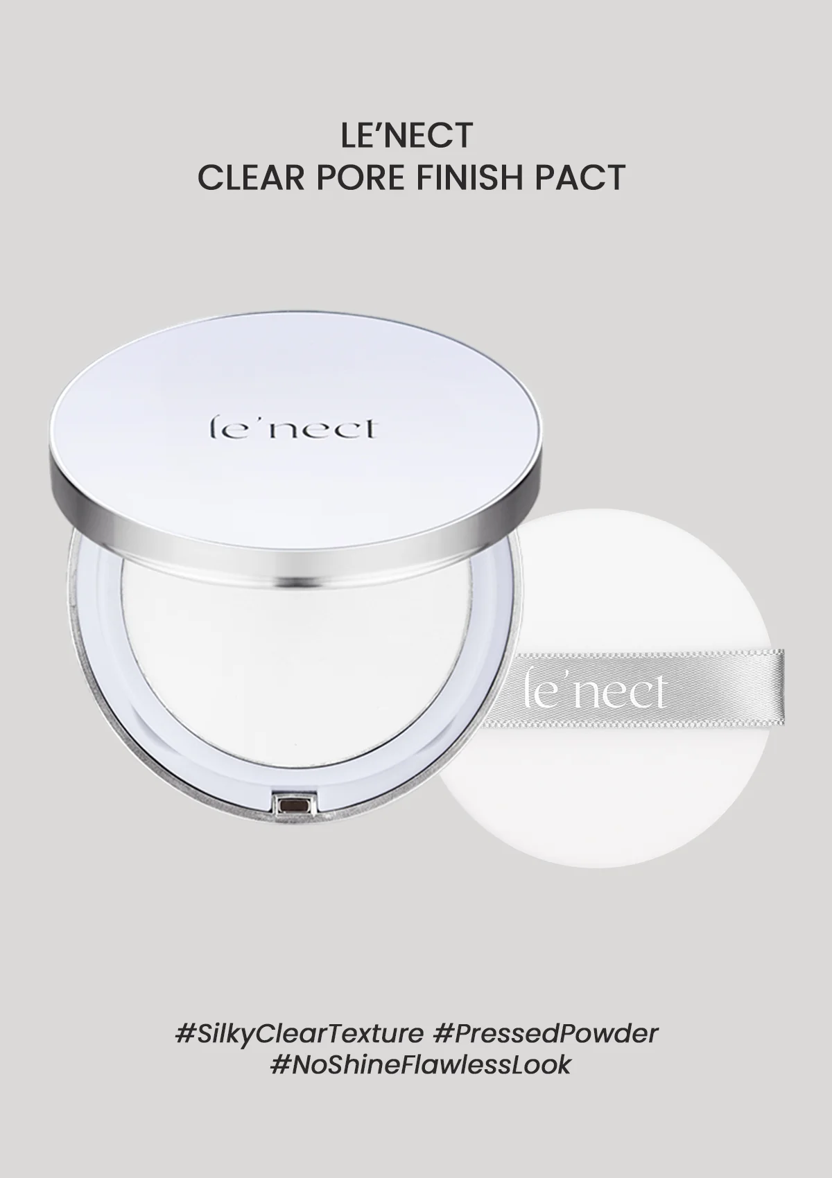 [LE'NECT] Clear Pore Finish Pact 7g
