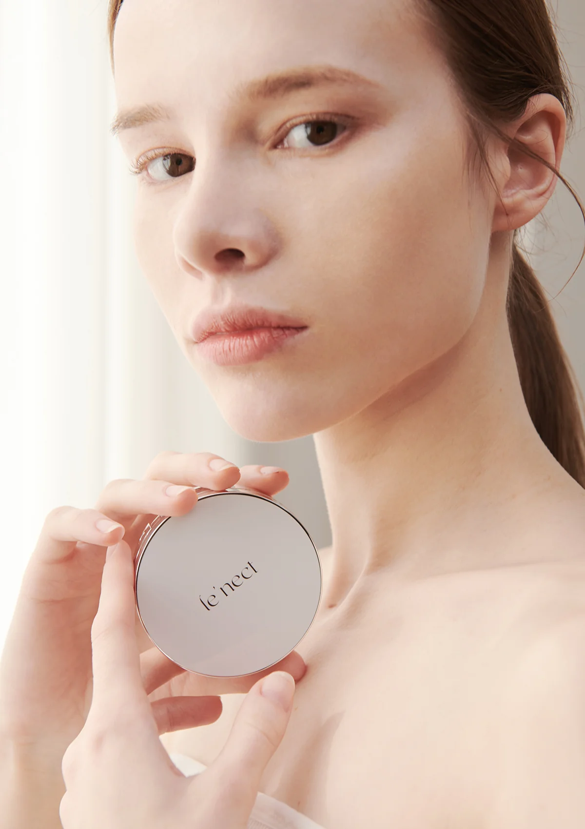 [LE'NECT] Clear Pore Finish Pact 7g - Image 8