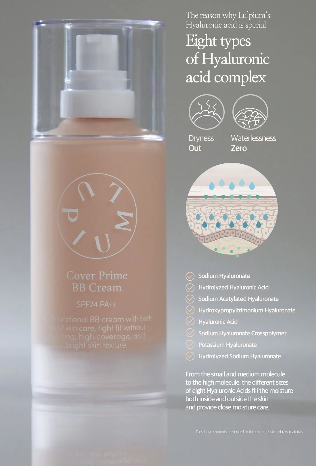 [LUPIUM] Cover Prime BB Cream SPF24 PA++ 50ml - Image 11
