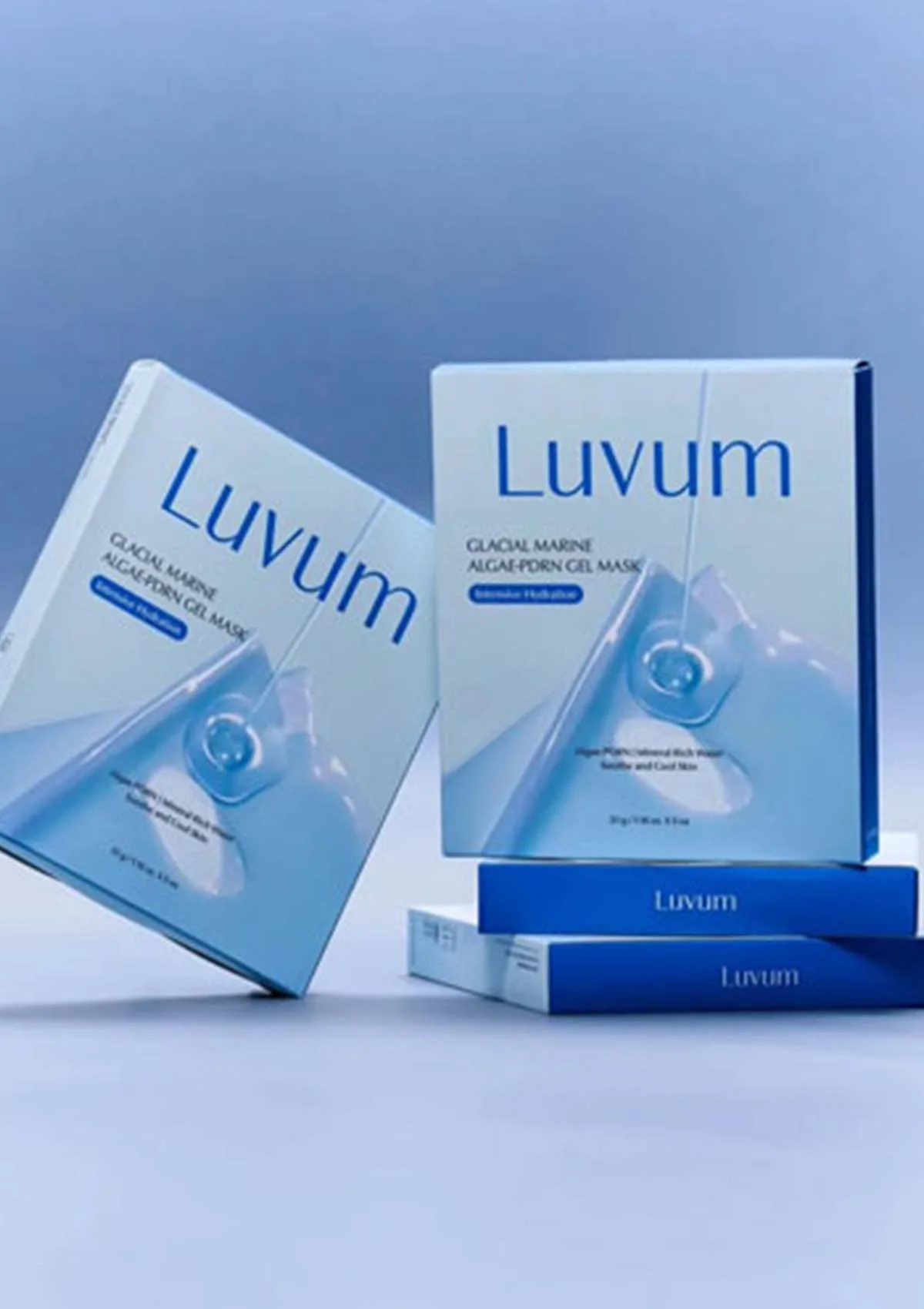 [LUVUM] Glacial Marine Algae-PDRN Gel Mask (1 Box = 33g x 5 Sheets) - Image 2