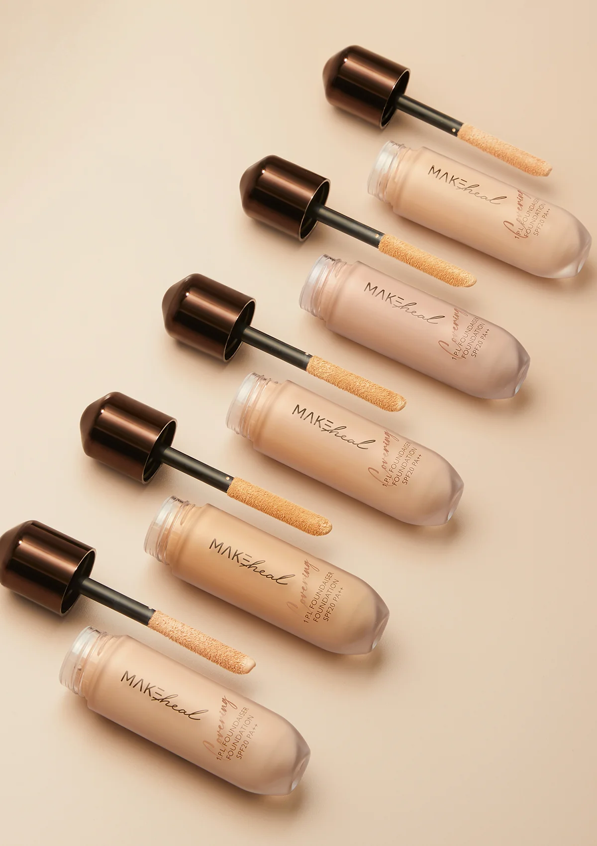 [MAKEHEAL] 1.P.L Foundaiser Foundation SPF20 PA++ | Cloud Pang Pang Puff - Image 11