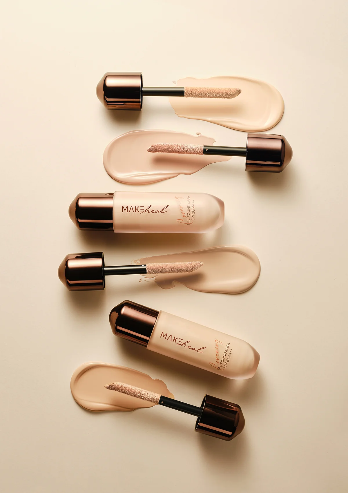 [MAKEHEAL] 1.P.L Foundaiser Foundation SPF20 PA++ | Cloud Pang Pang Puff - Image 2