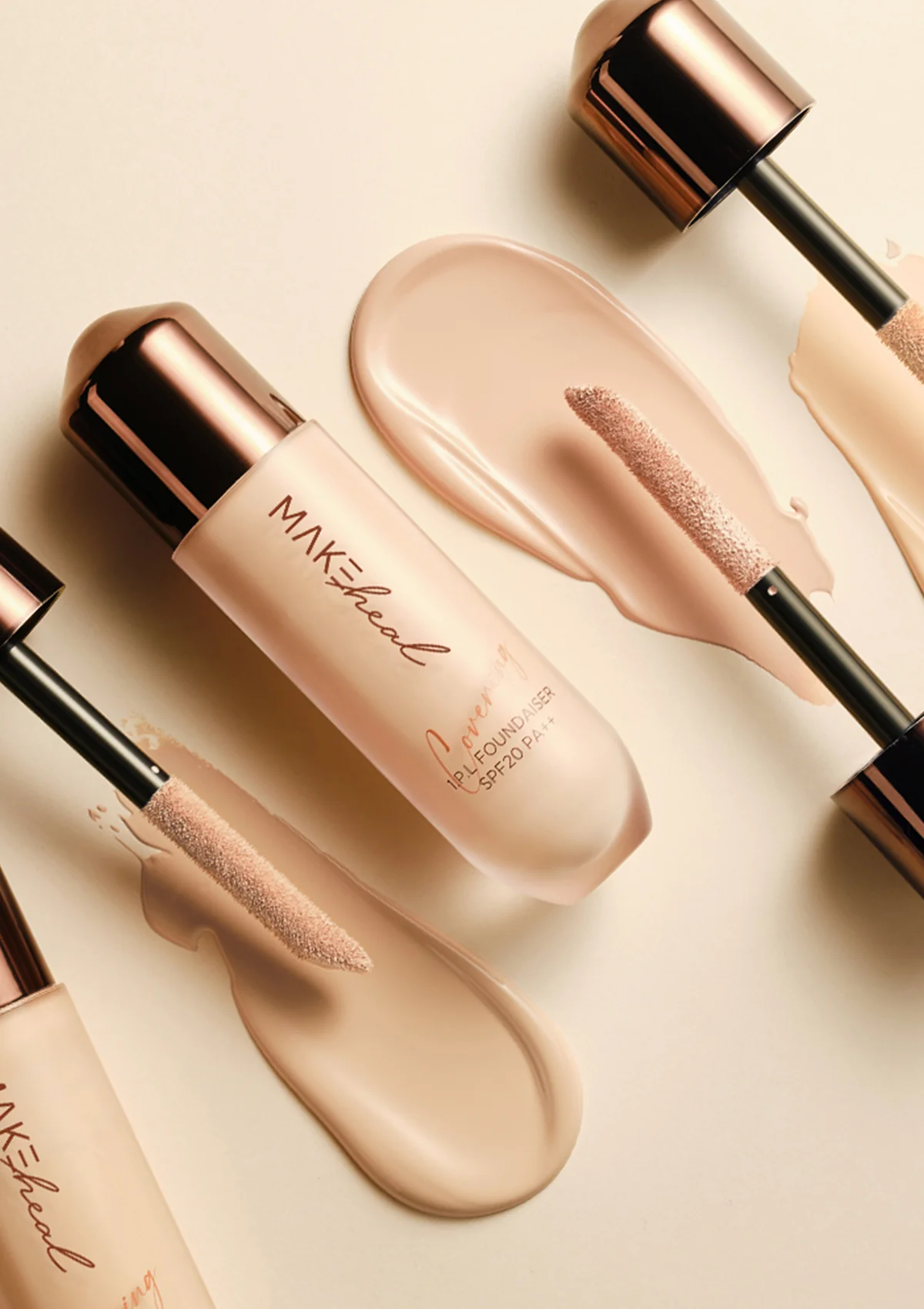 [MAKEHEAL] 1.P.L Foundaiser Foundation SPF20 PA++ | Cloud Pang Pang Puff - Image 4