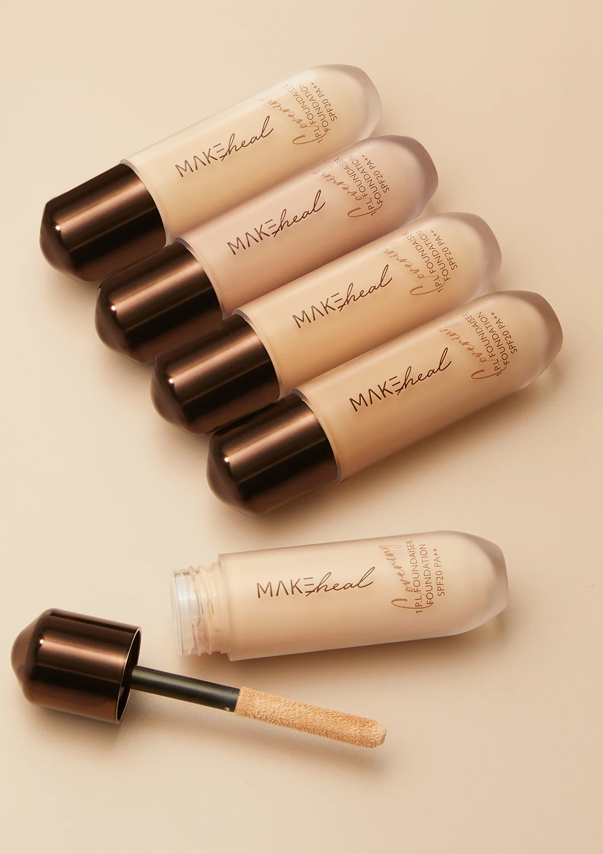 [MAKEHEAL] 1.P.L Foundaiser Foundation SPF20 PA++ | Cloud Pang Pang Puff - Image 7