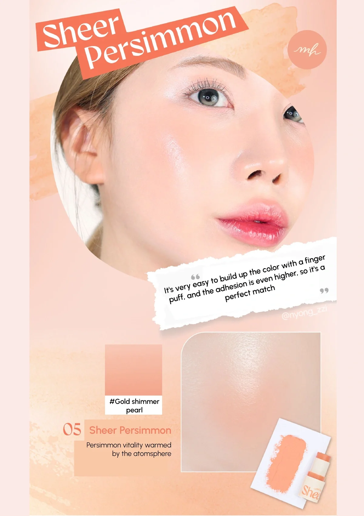 [MAKEHEAL] Tinted Sheer Stick 6g - Image 10