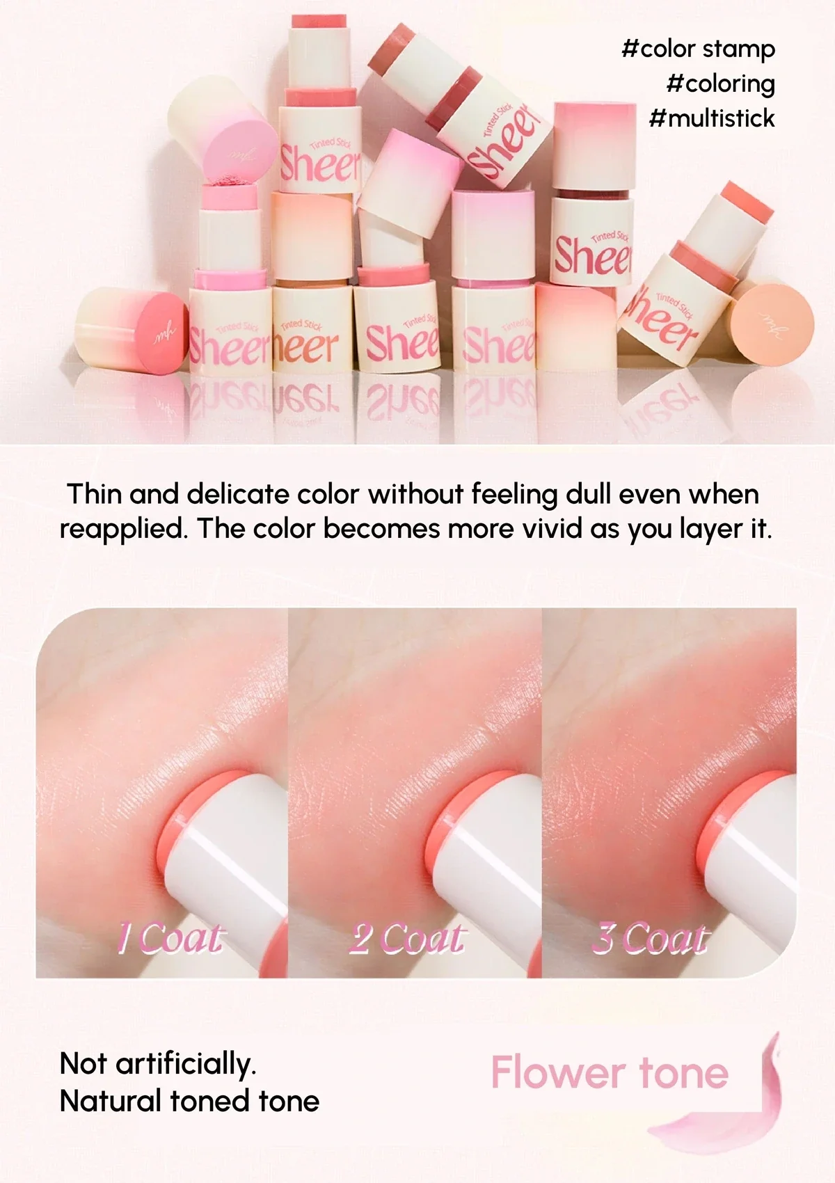 [MAKEHEAL] Tinted Sheer Stick 6g - Image 20