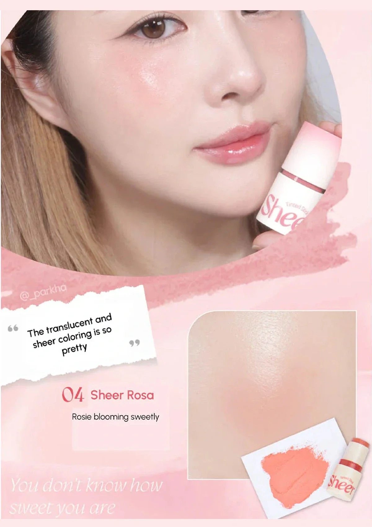 [MAKEHEAL] Tinted Sheer Stick 6g - Image 26