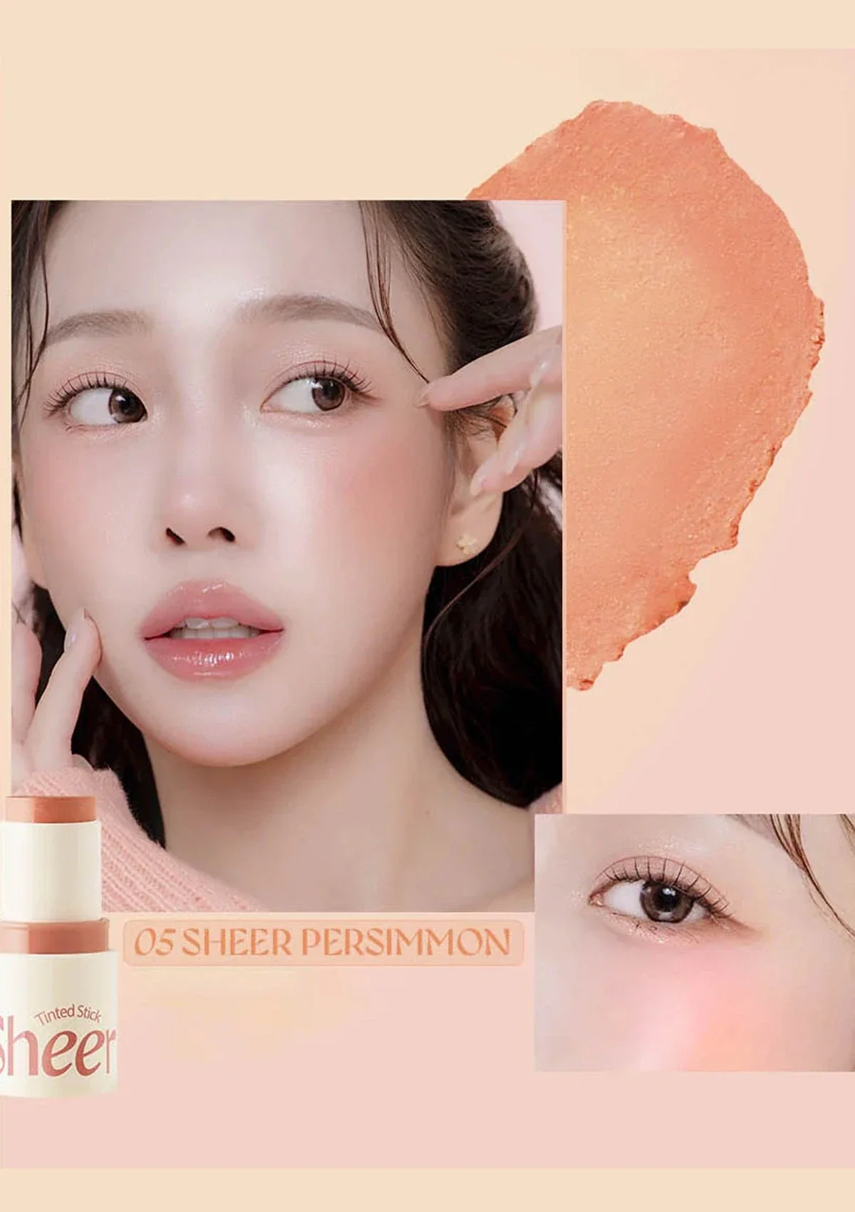 [MAKEHEAL] Tinted Sheer Stick 6g - Image 27