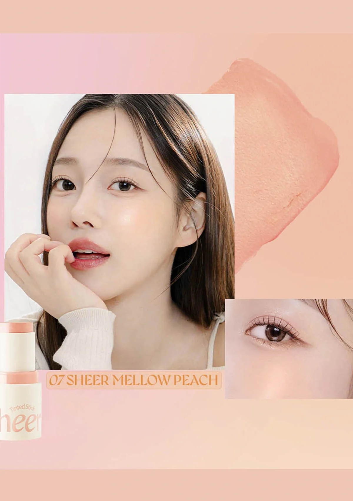 [MAKEHEAL] Tinted Sheer Stick 6g - Image 29