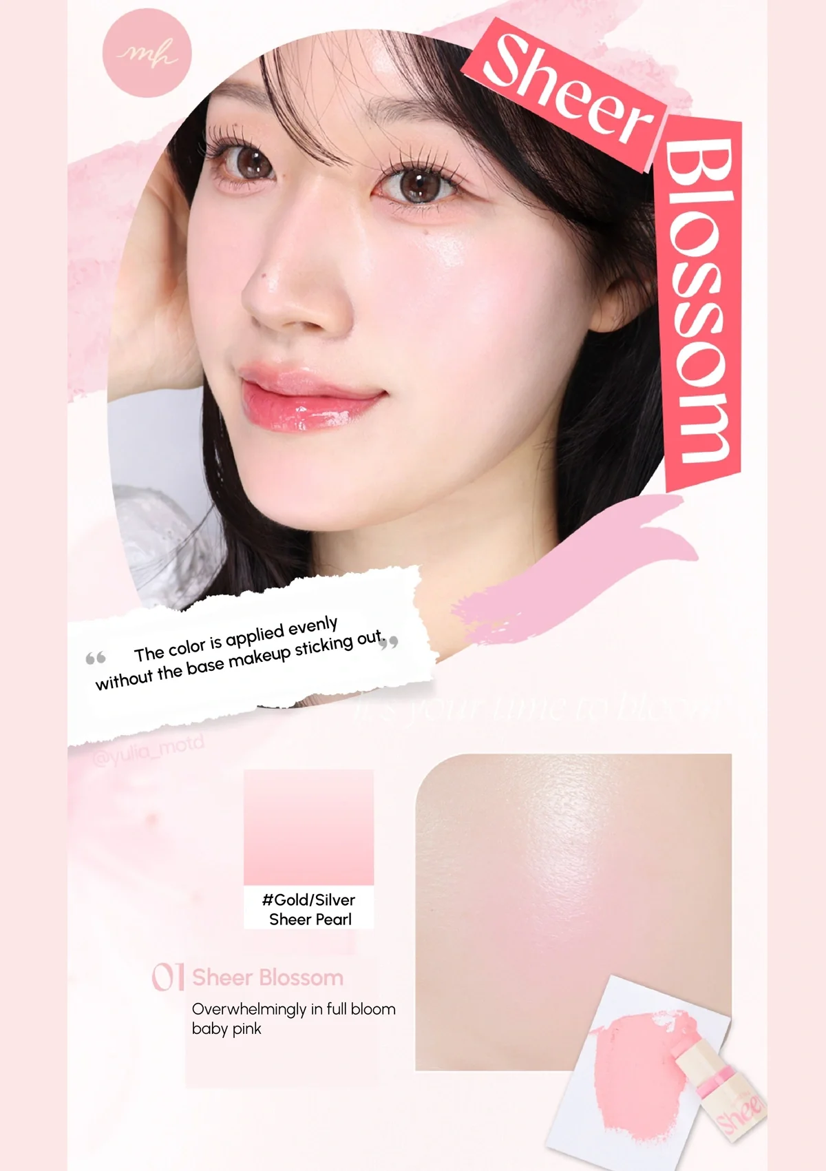 [MAKEHEAL] Tinted Sheer Stick 6g - Image 7