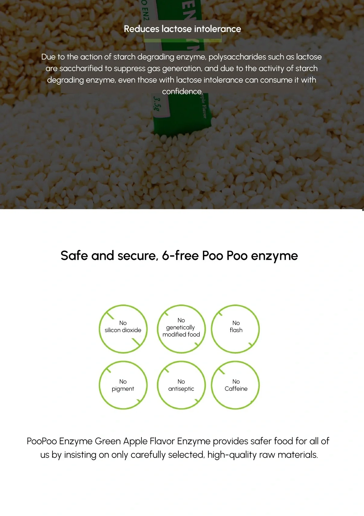 [MAROCELL] Poo Poo Enzyme Green Apple (1 Box = 3.5g x 30 Sticks) - Image 13