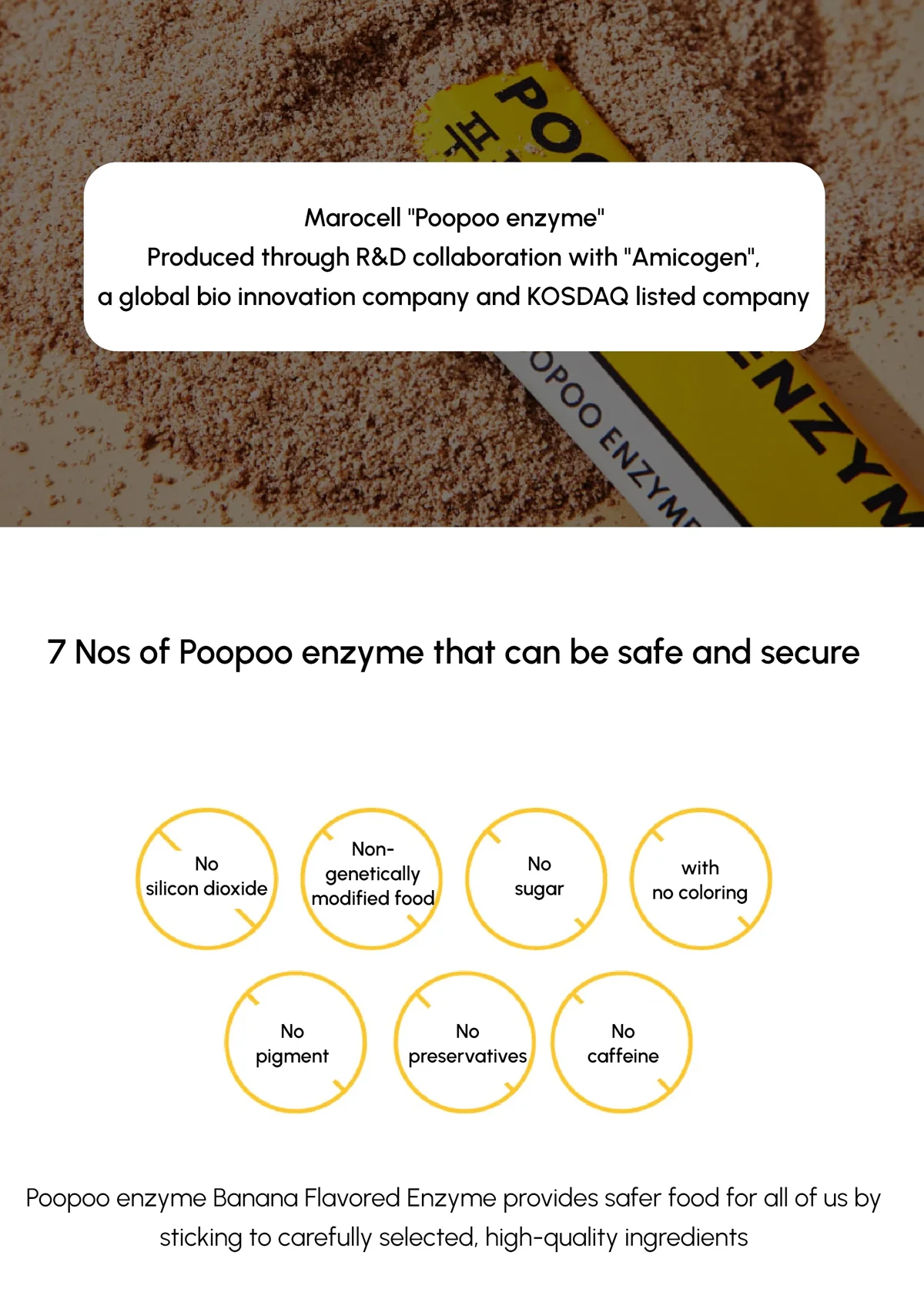 [MAROCELL] Poo Poo Enzyme Banana (1 Box = 3.5g x 30 Sticks) - Image 7