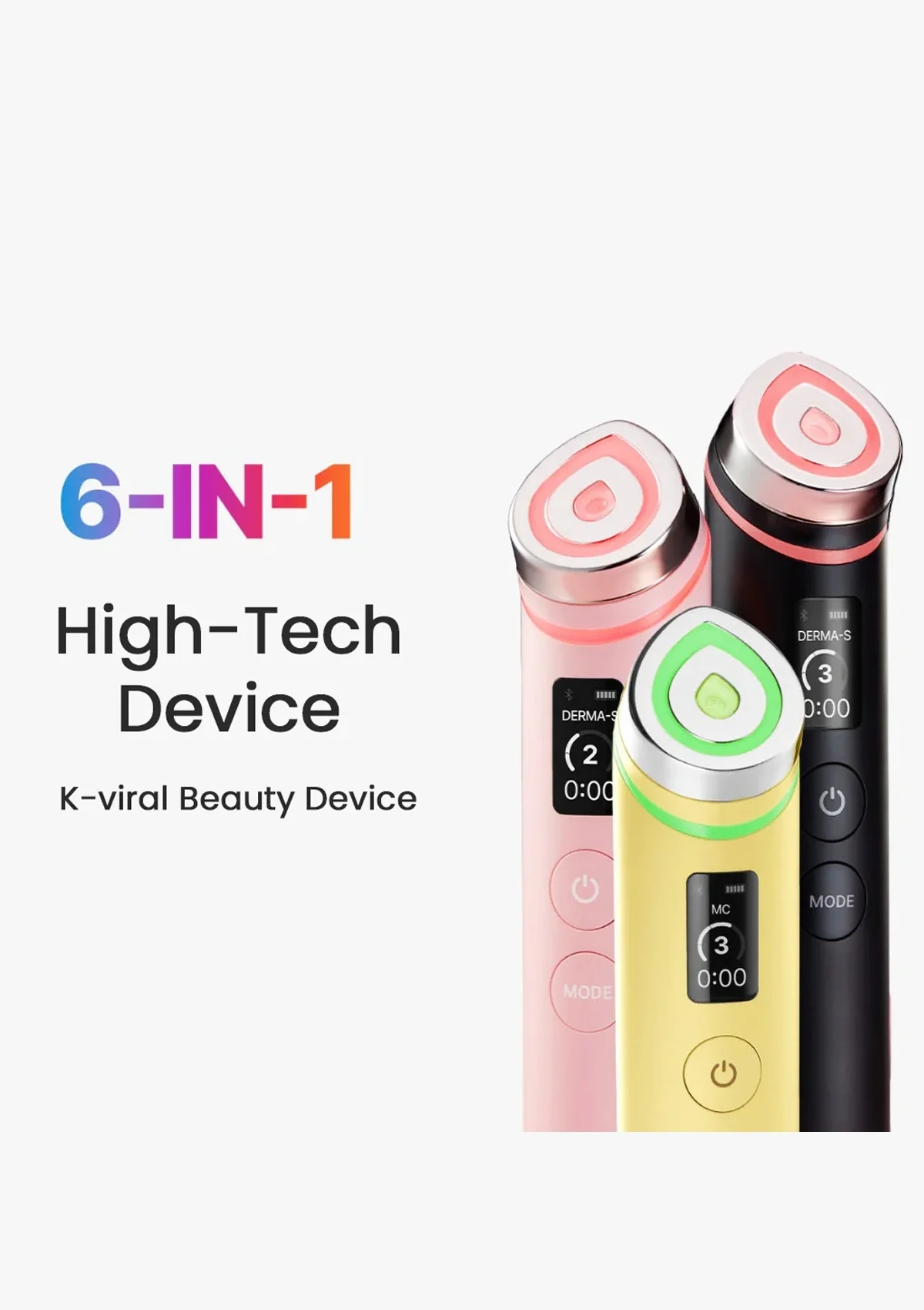 [MEDICUBE] Age-R Booster Pro White | Black | Pink | Yellow - Image 3