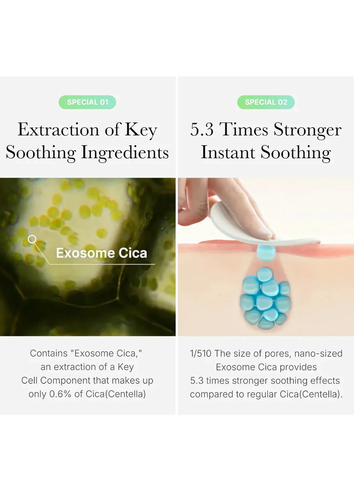[MEDICUBE] Exosome Cica Calming Pad 150ml (1 Box = 100 pads) - Image 9
