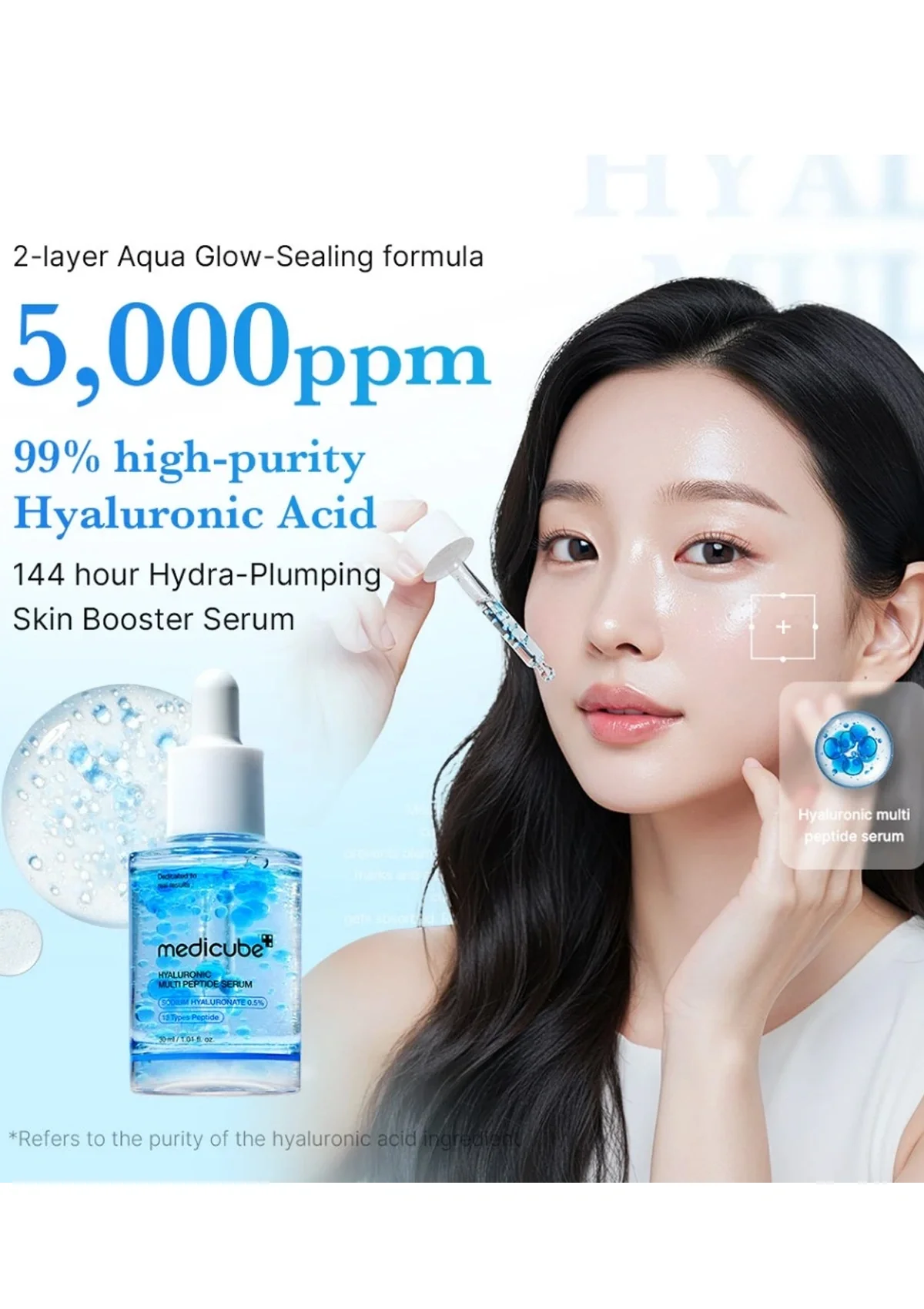 [MEDICUBE] Hyaluronic Multi Peptide Serum 30ml - Image 6