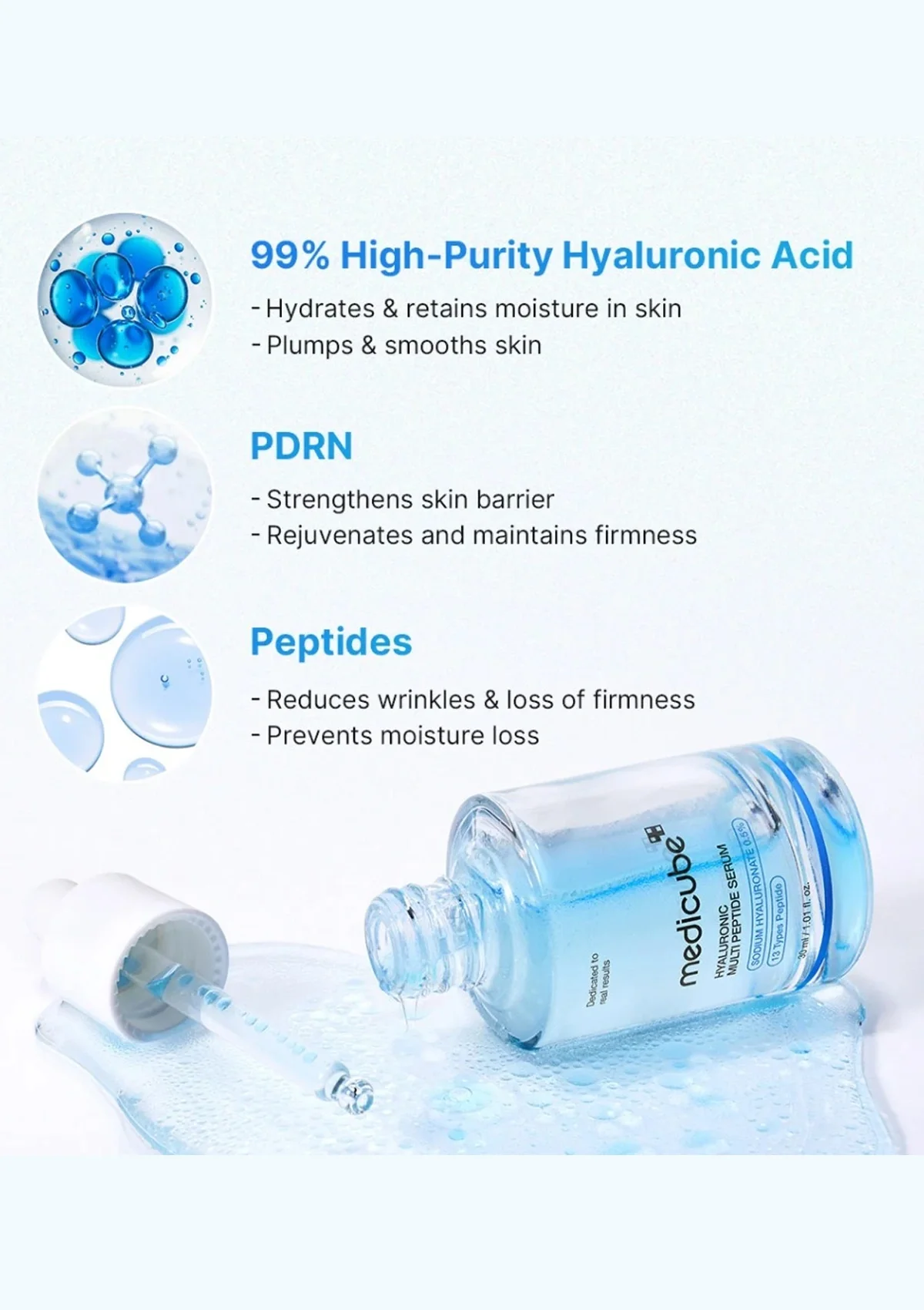 [MEDICUBE] Hyaluronic Multi Peptide Serum 30ml - Image 9