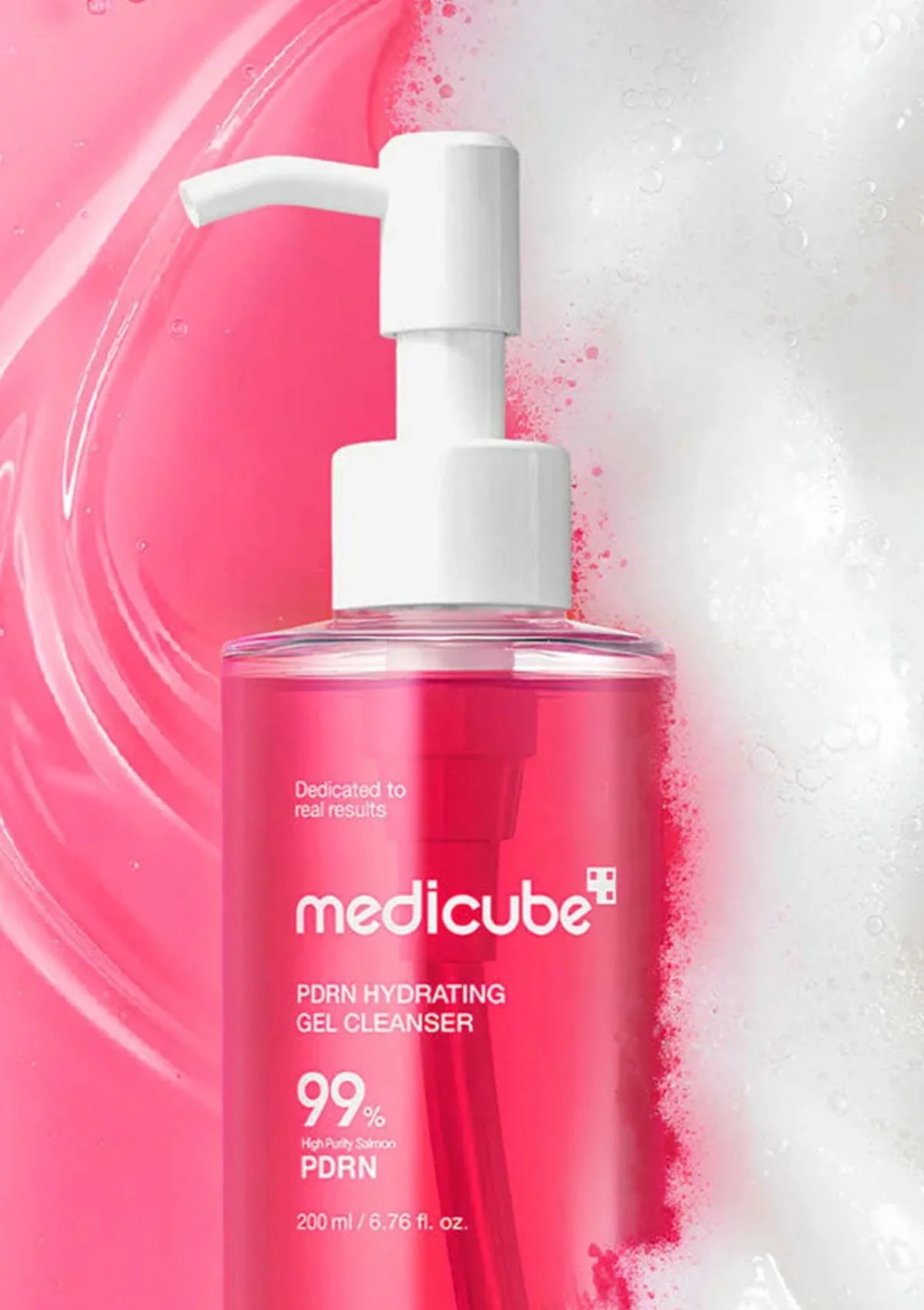 [MEDICUBE] PDRN Hydrating Gel Cleanser 200ml - Image 2