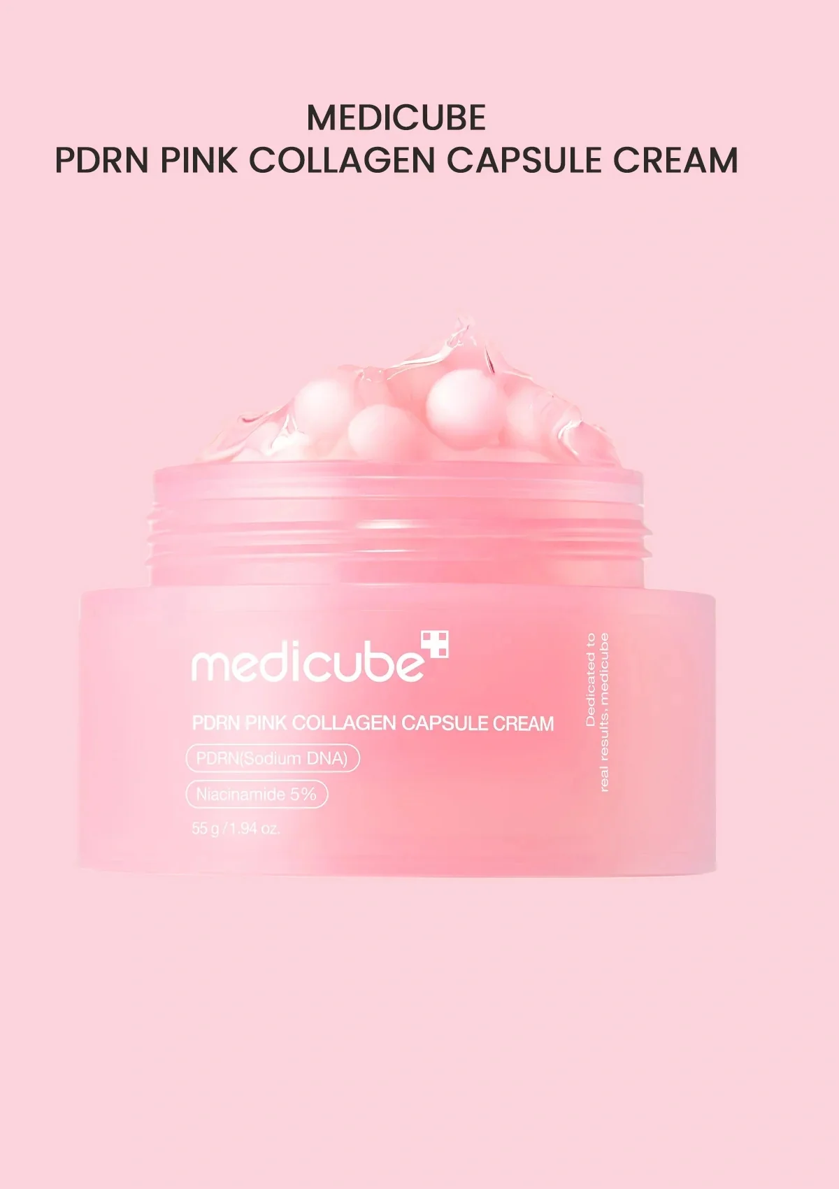 [MEDICUBE]  PDRN Pink Collagen Capsule Cream 55g
