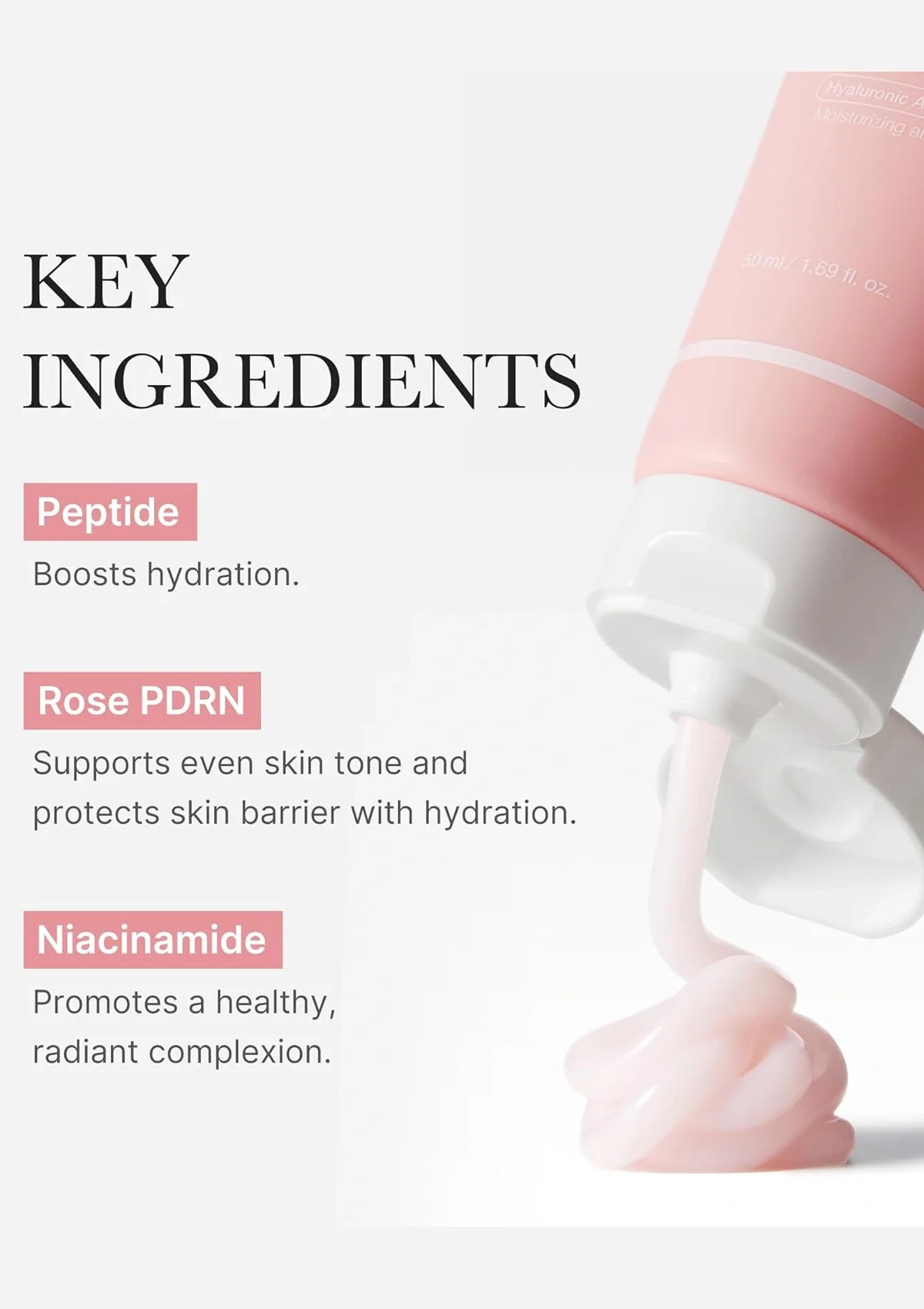 [MEDICUBE] PDRN Pink Hyaluronic Moisturizing Cream 50ml - Image 7