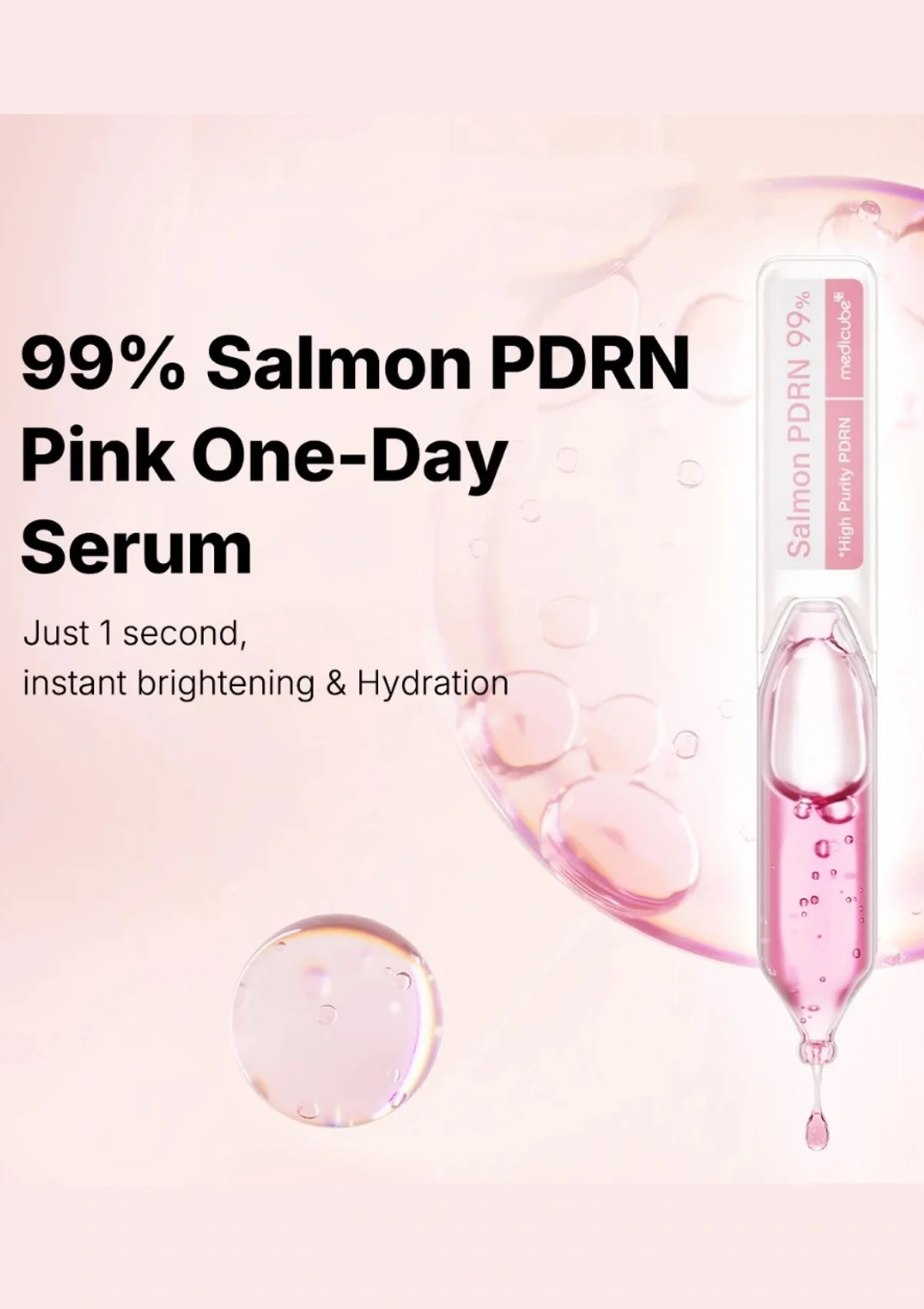 [MEDICUBE] PDRN Pink One Day Serum (1 Box = 1.5ml x 10 Piece) - Image 3