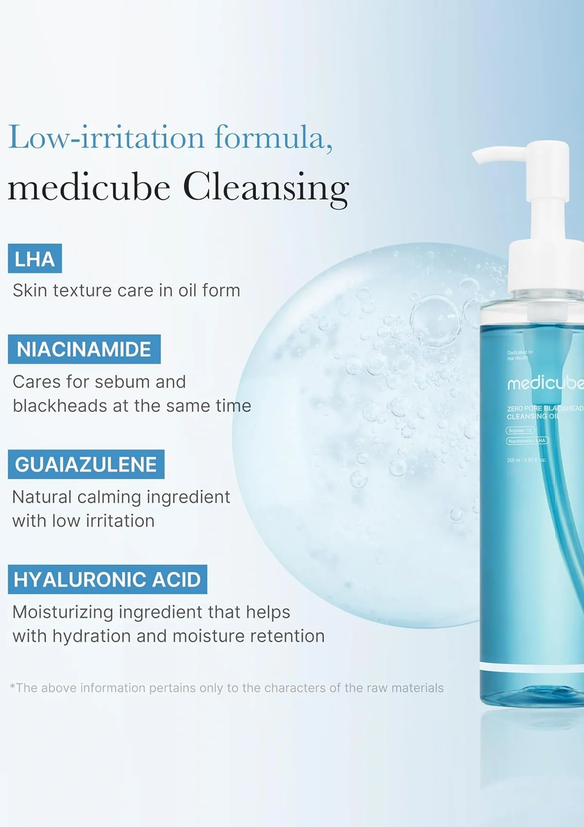 [MEDICUBE] Zero Pore Blackhead Deep Cleansing Oil 205ml - Image 5