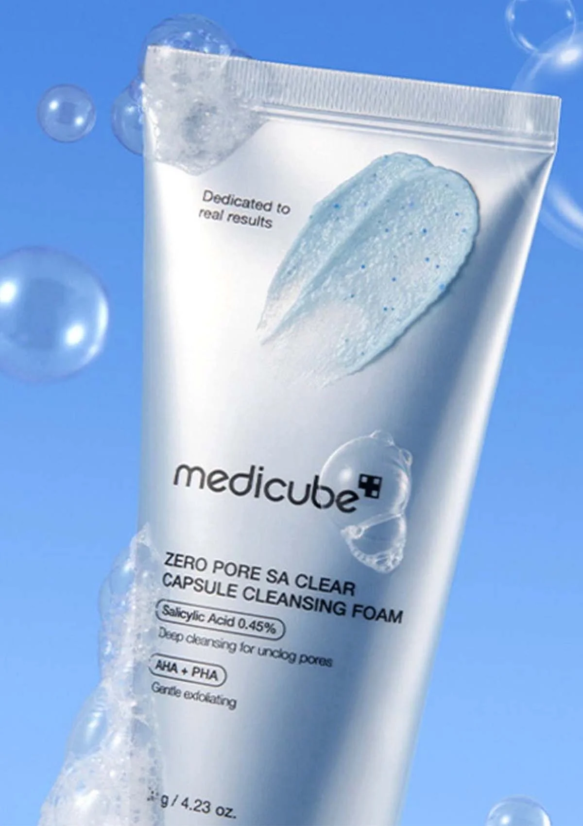 [MEDICUBE] Zero Pore SA Clear Capsule Cleansing Foam 120g - Image 2