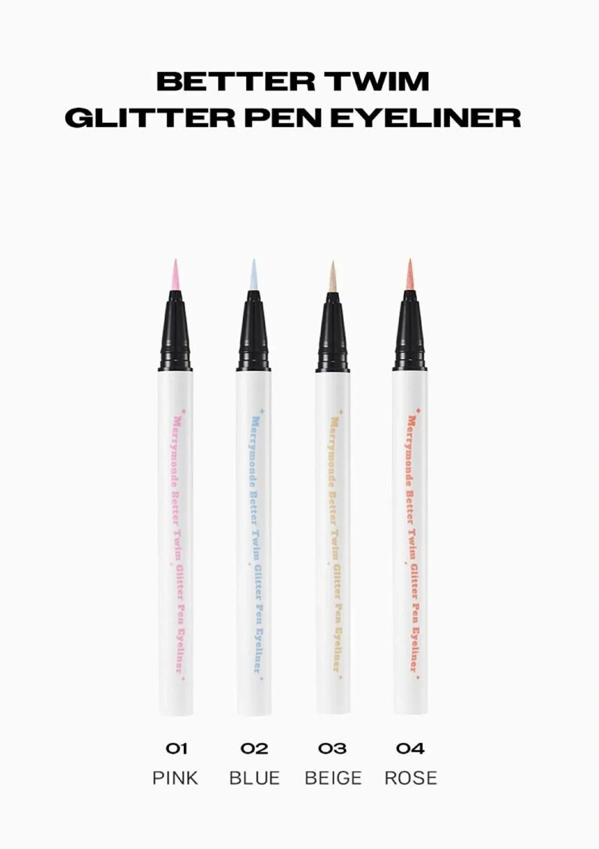 [MERRYMONDE] Better Twim Glitter Pen Eyeliner 0.5g - Image 5