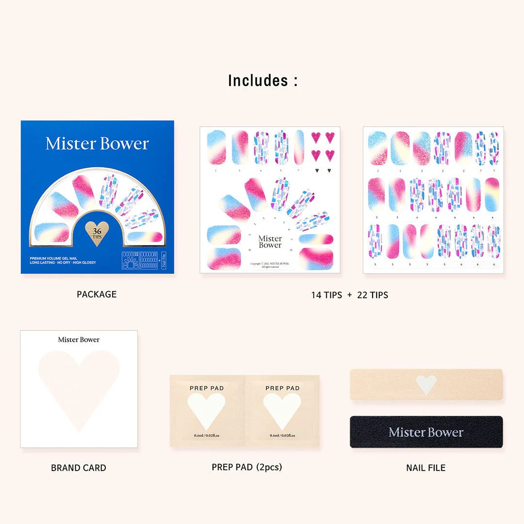 [Mister Bower] Volume Gel Nail - Crush - Image 10
